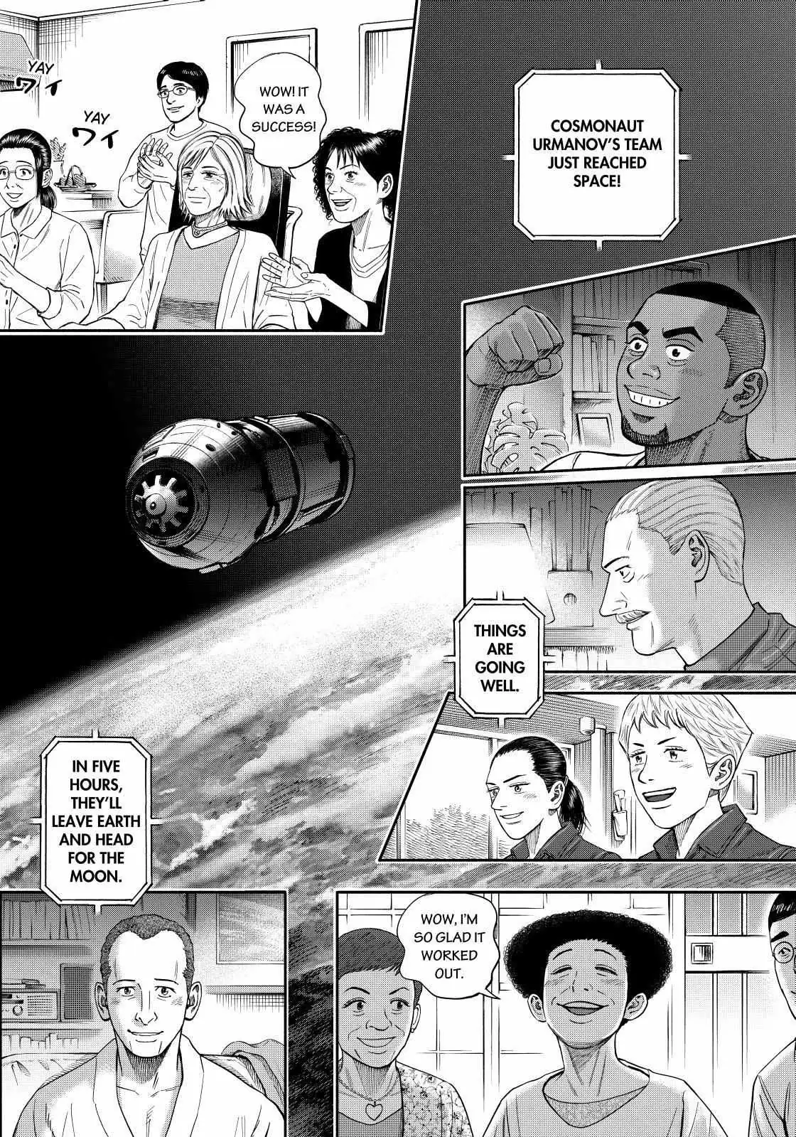 Read Uchuu Kyoudai chapter 369 image 5 on Lezhin