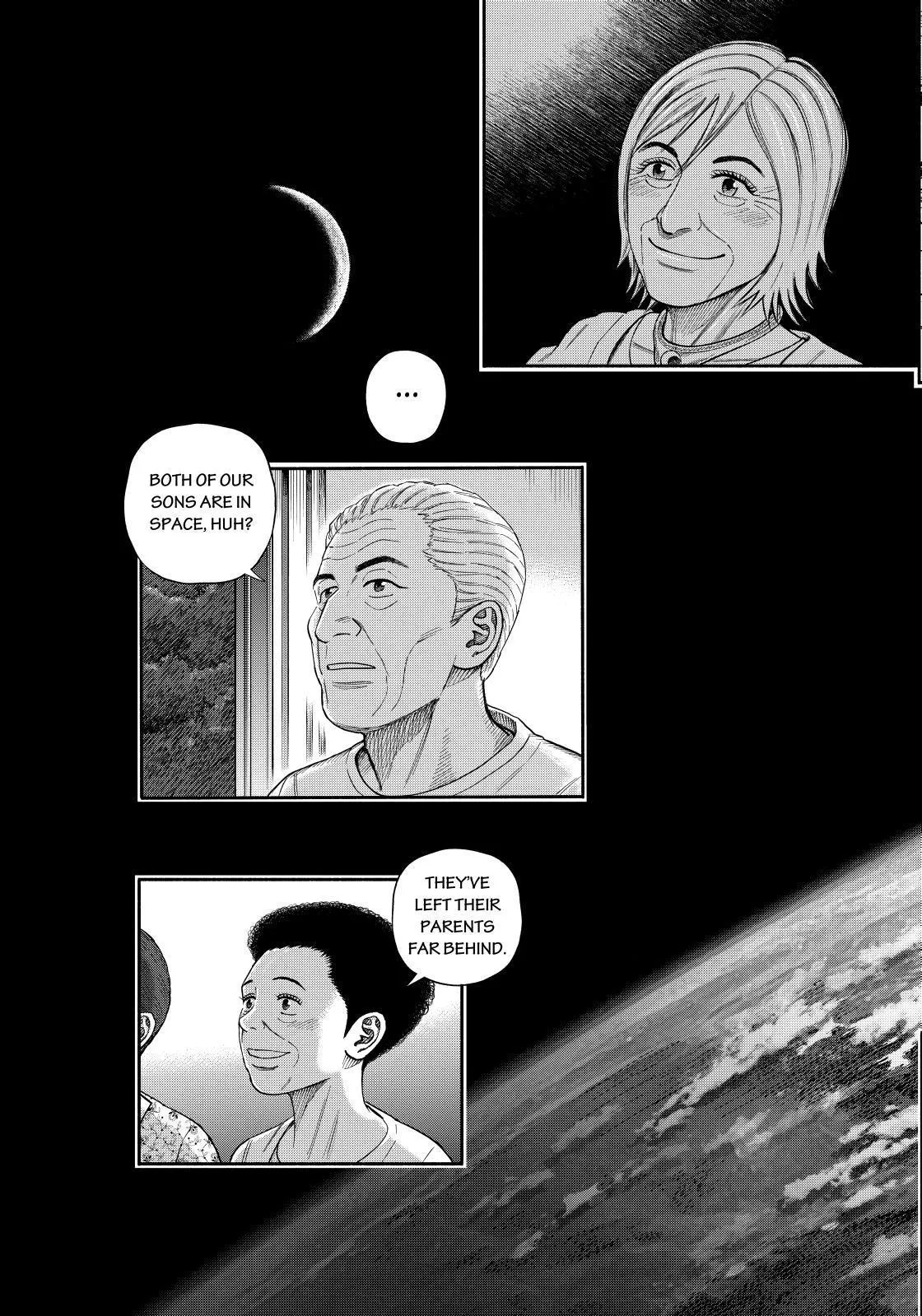 Read Uchuu Kyoudai chapter 369 image 6 on Lezhin