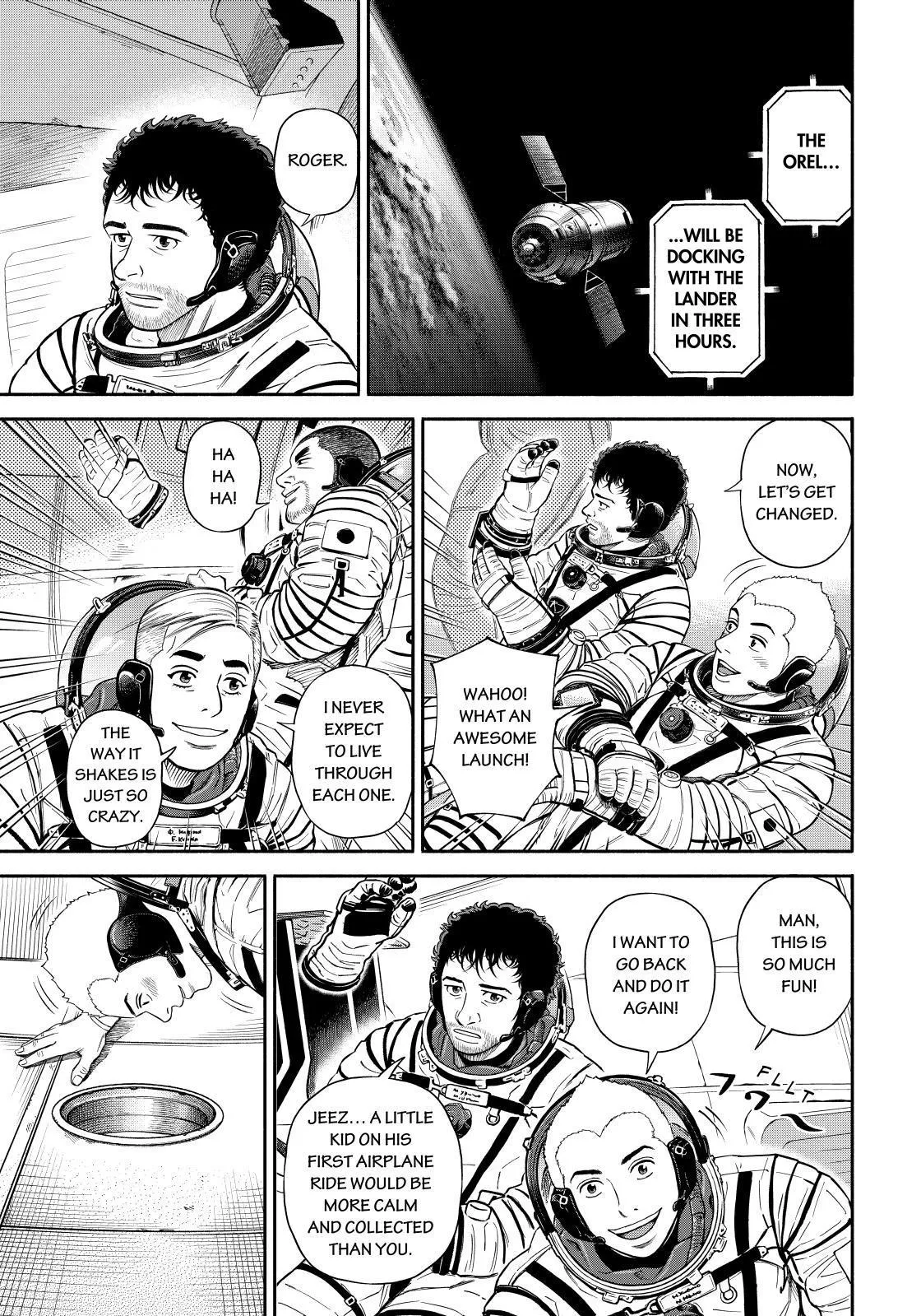 Read Uchuu Kyoudai chapter 369 image 8 on Lezhin