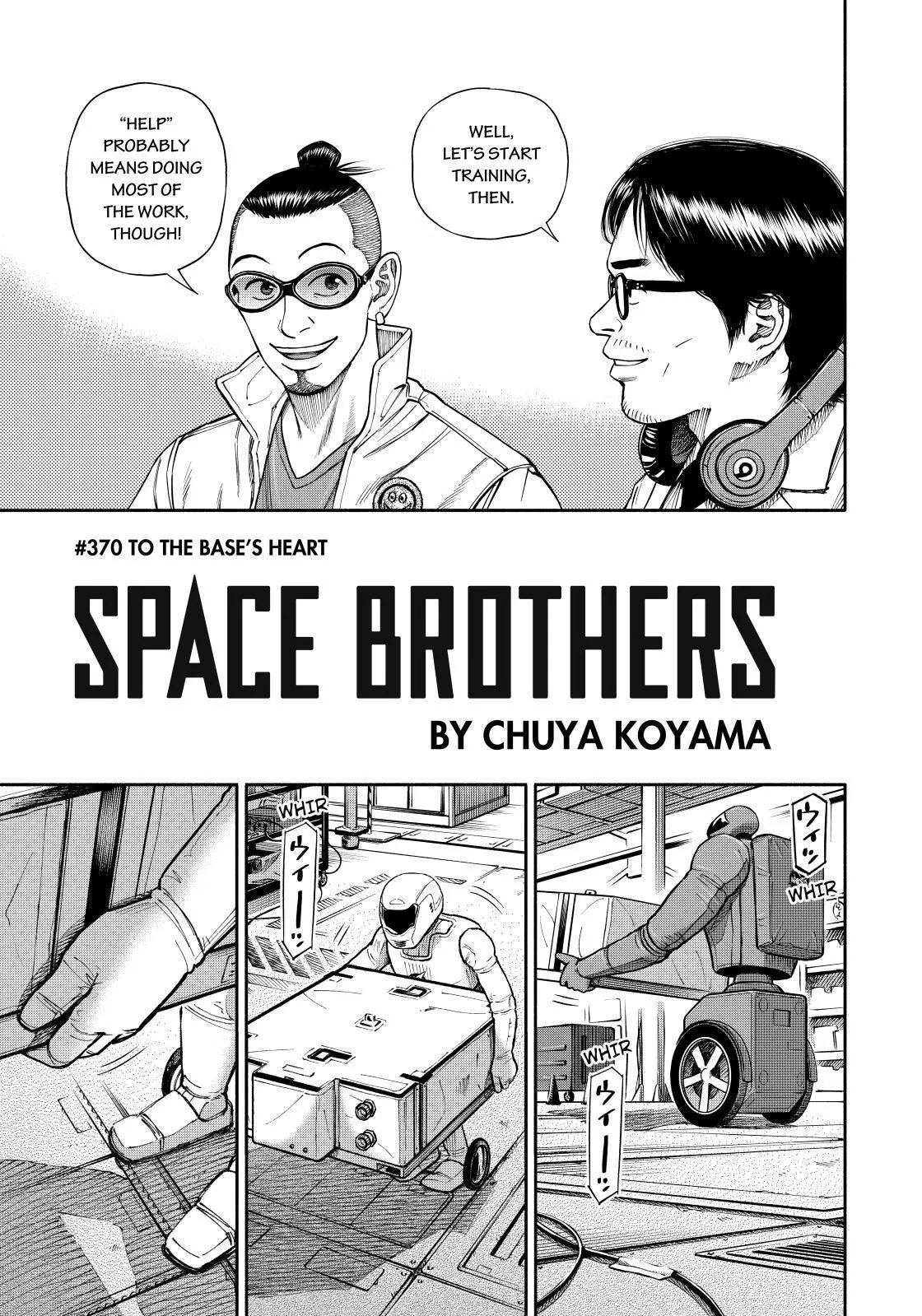 Read Uchuu Kyoudai chapter 370 image 2 on Lezhin