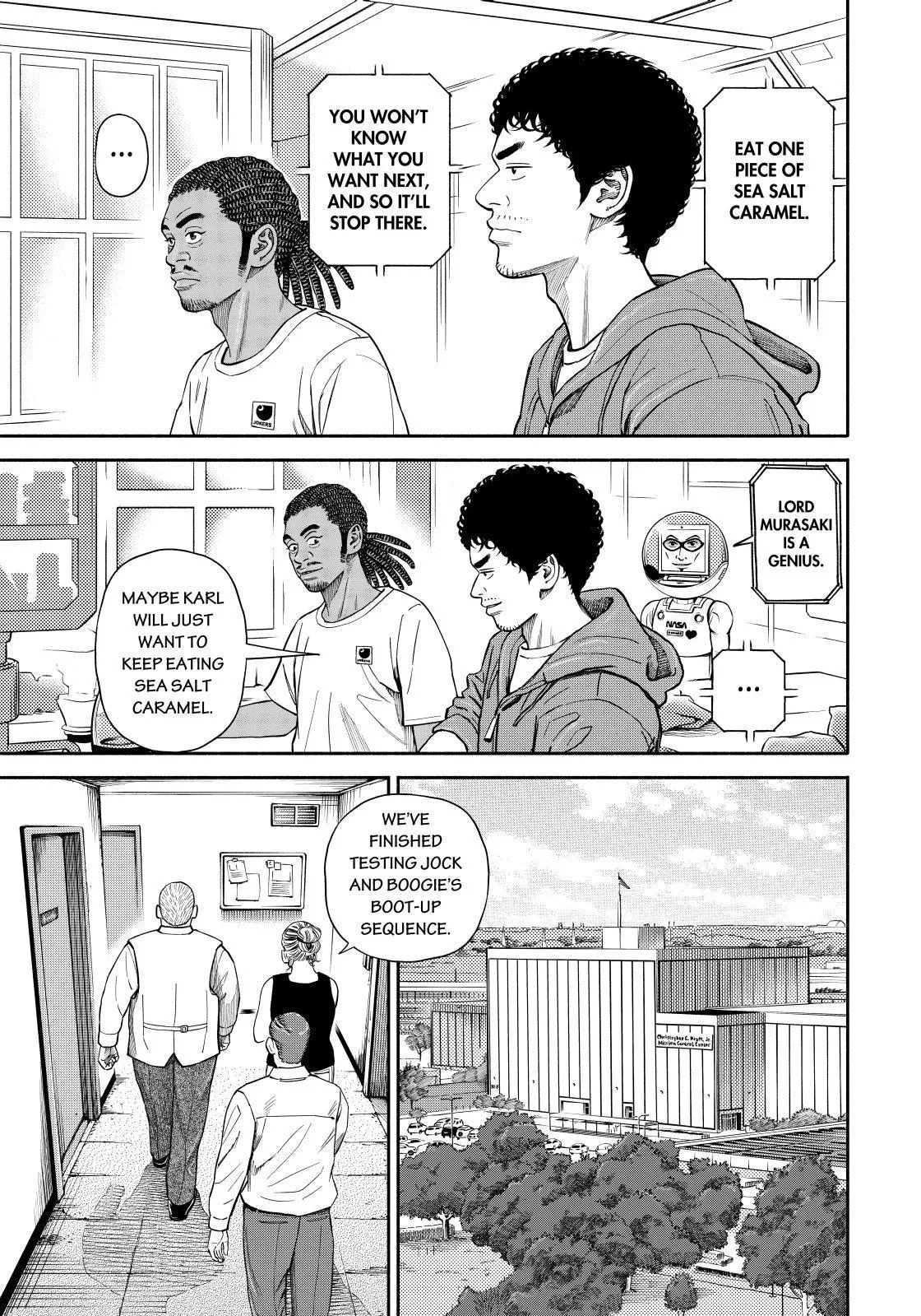 Read Uchuu Kyoudai chapter 370 image 8 on Lezhin