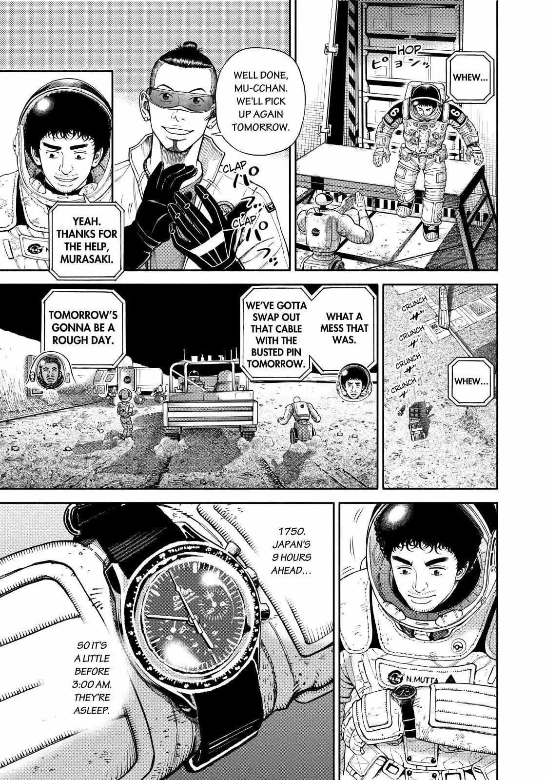 Read Uchuu Kyoudai chapter 371 image 10 on Lezhin