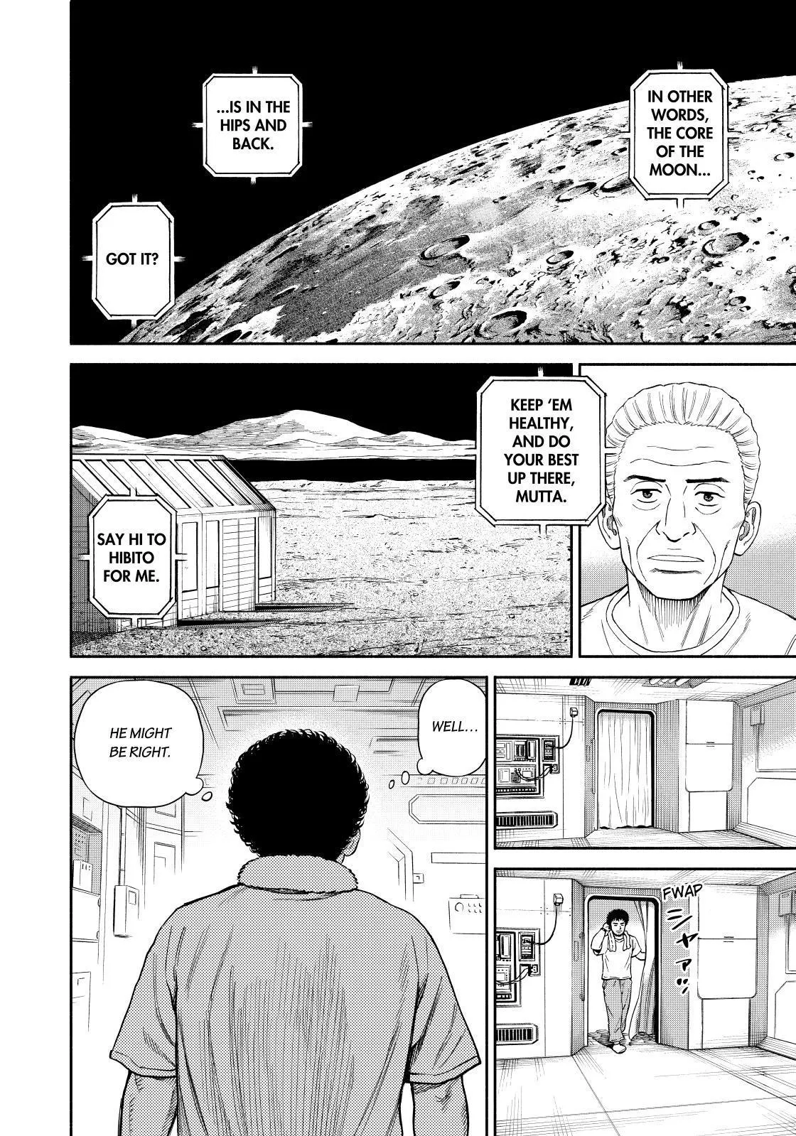 Read Uchuu Kyoudai chapter 371 image 17 on Lezhin
