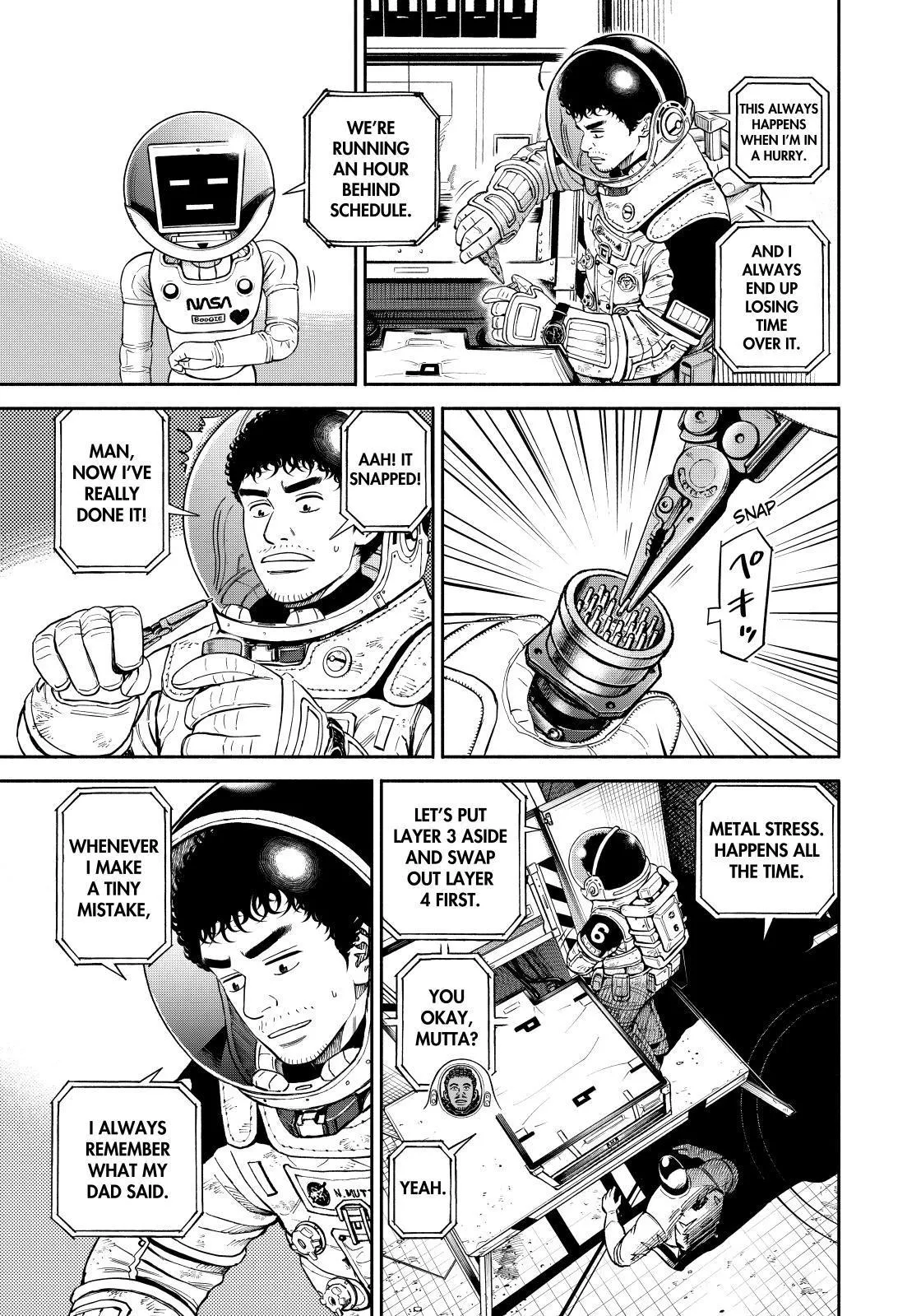 Read Uchuu Kyoudai chapter 371 image 8 on Lezhin
