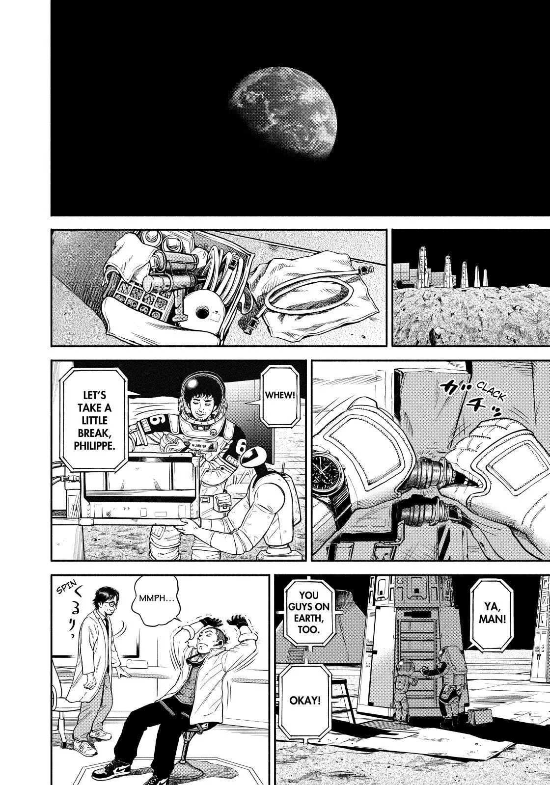 Read Uchuu Kyoudai chapter 372 image 11 on Lezhin