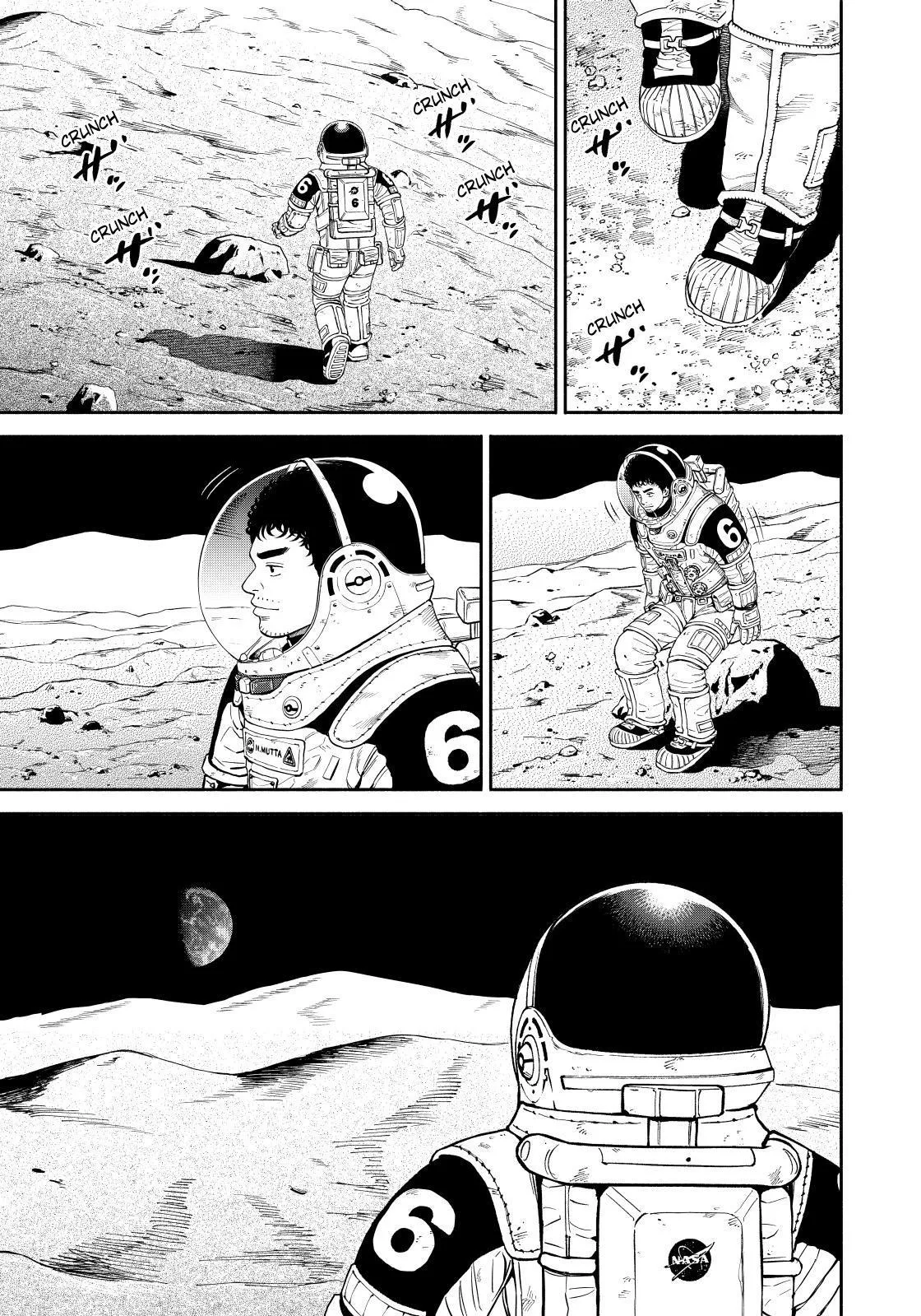 Read Uchuu Kyoudai chapter 372 image 12 on Lezhin