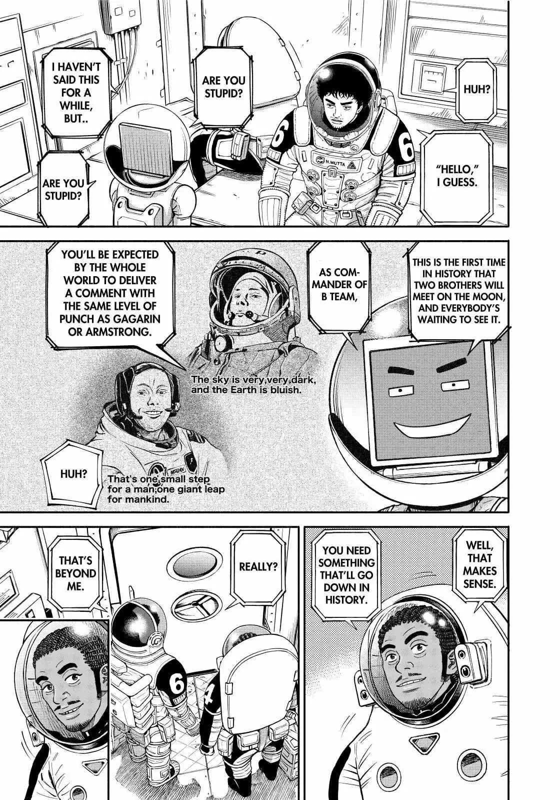 Read Uchuu Kyoudai chapter 372 image 2 on Lezhin