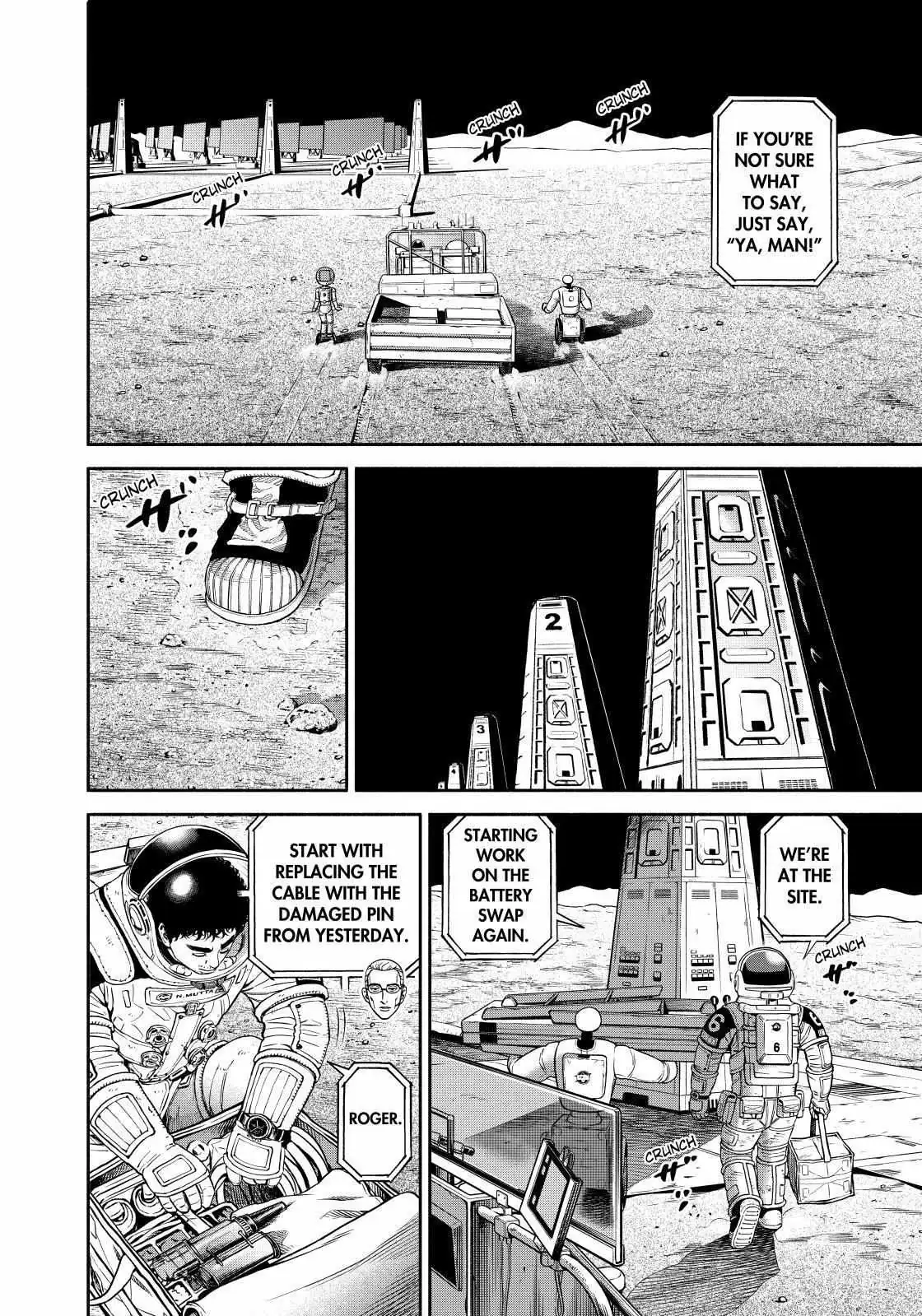 Read Uchuu Kyoudai chapter 372 image 3 on Lezhin