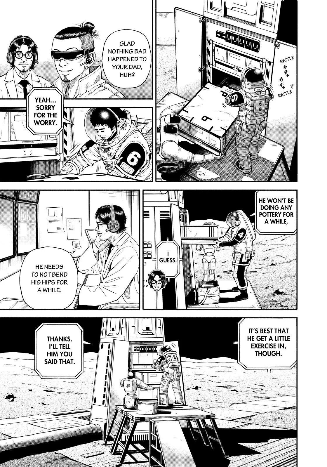 Read Uchuu Kyoudai chapter 372 image 4 on Lezhin