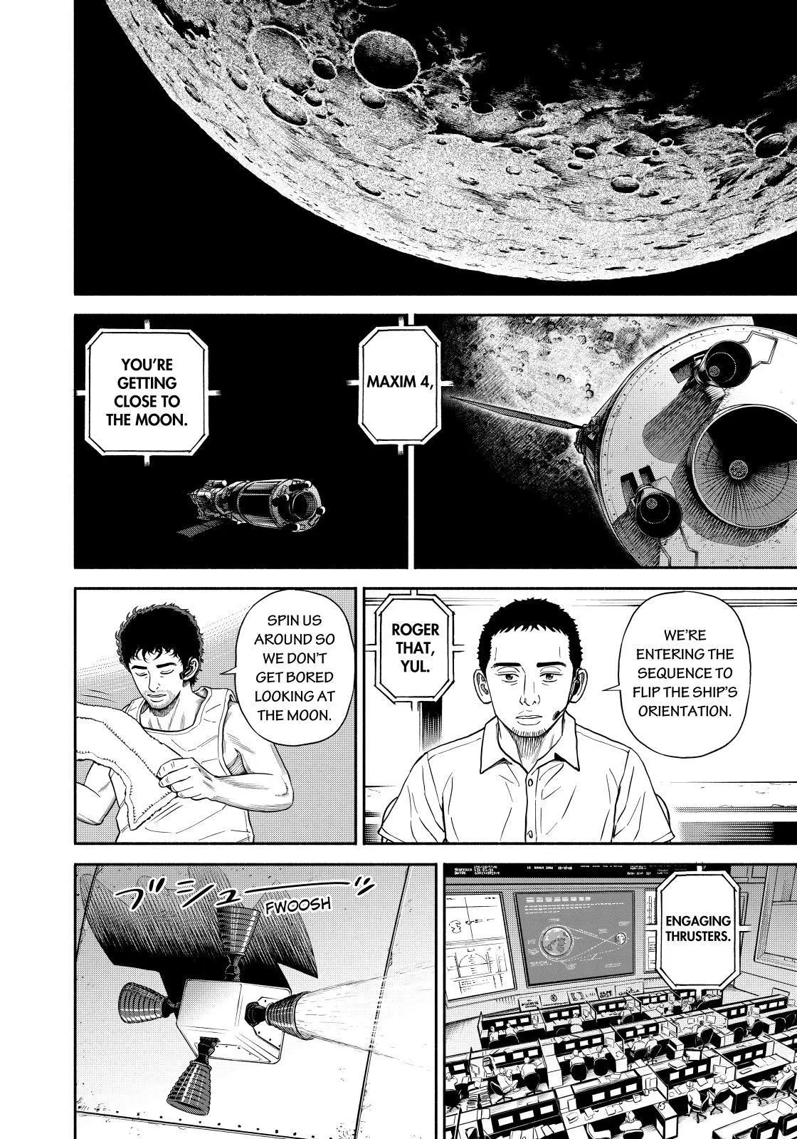 Read Uchuu Kyoudai chapter 372 image 9 on Lezhin