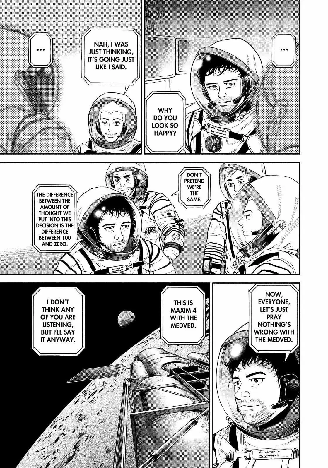 Read Uchuu Kyoudai chapter 373 image 18 on Lezhin