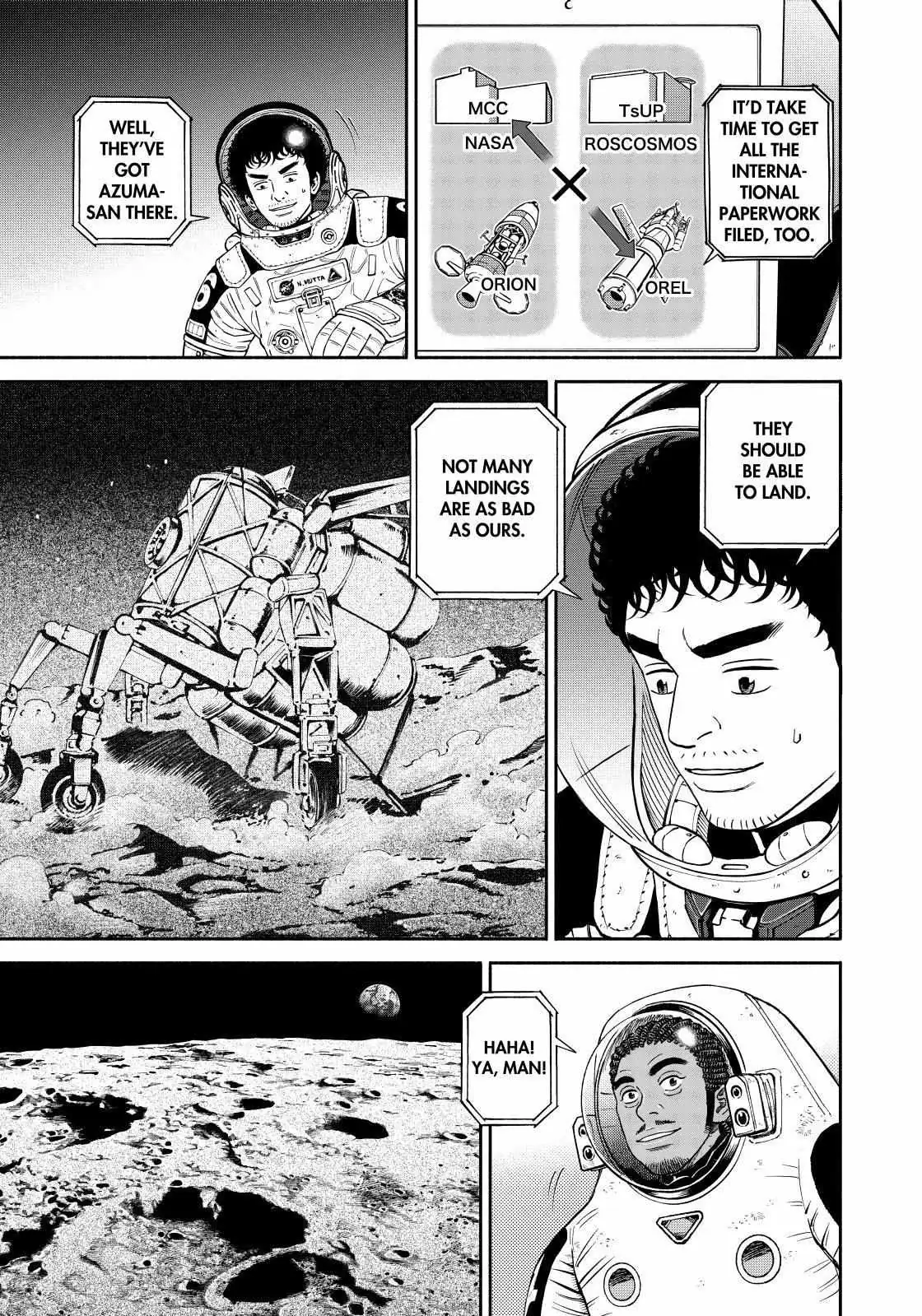 Read Uchuu Kyoudai chapter 373 image 8 on Lezhin