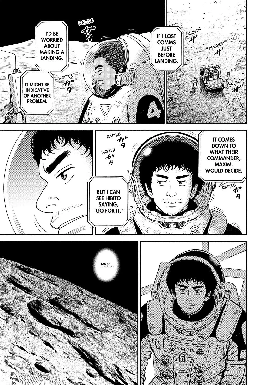 Read Uchuu Kyoudai chapter 374 image 16 on Lezhin