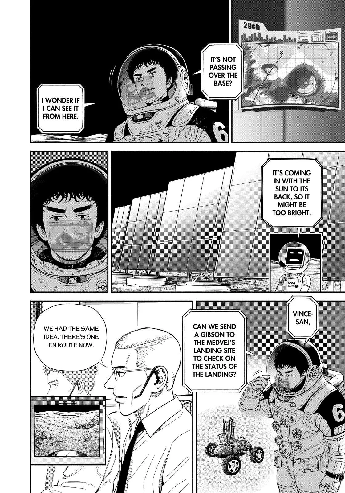Read Uchuu Kyoudai chapter 374 image 5 on Lezhin