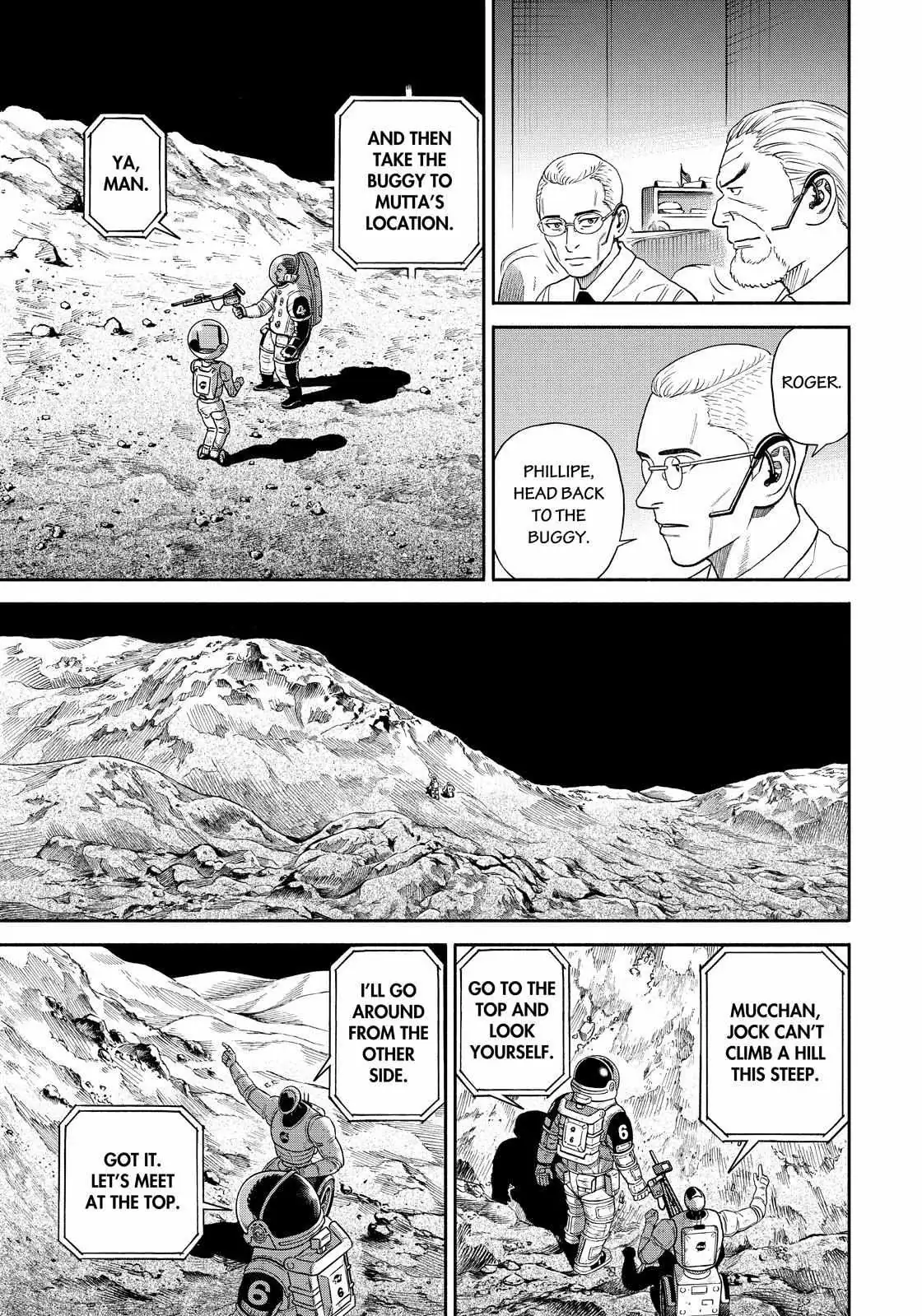 Read Uchuu Kyoudai chapter 375 image 12 on Lezhin