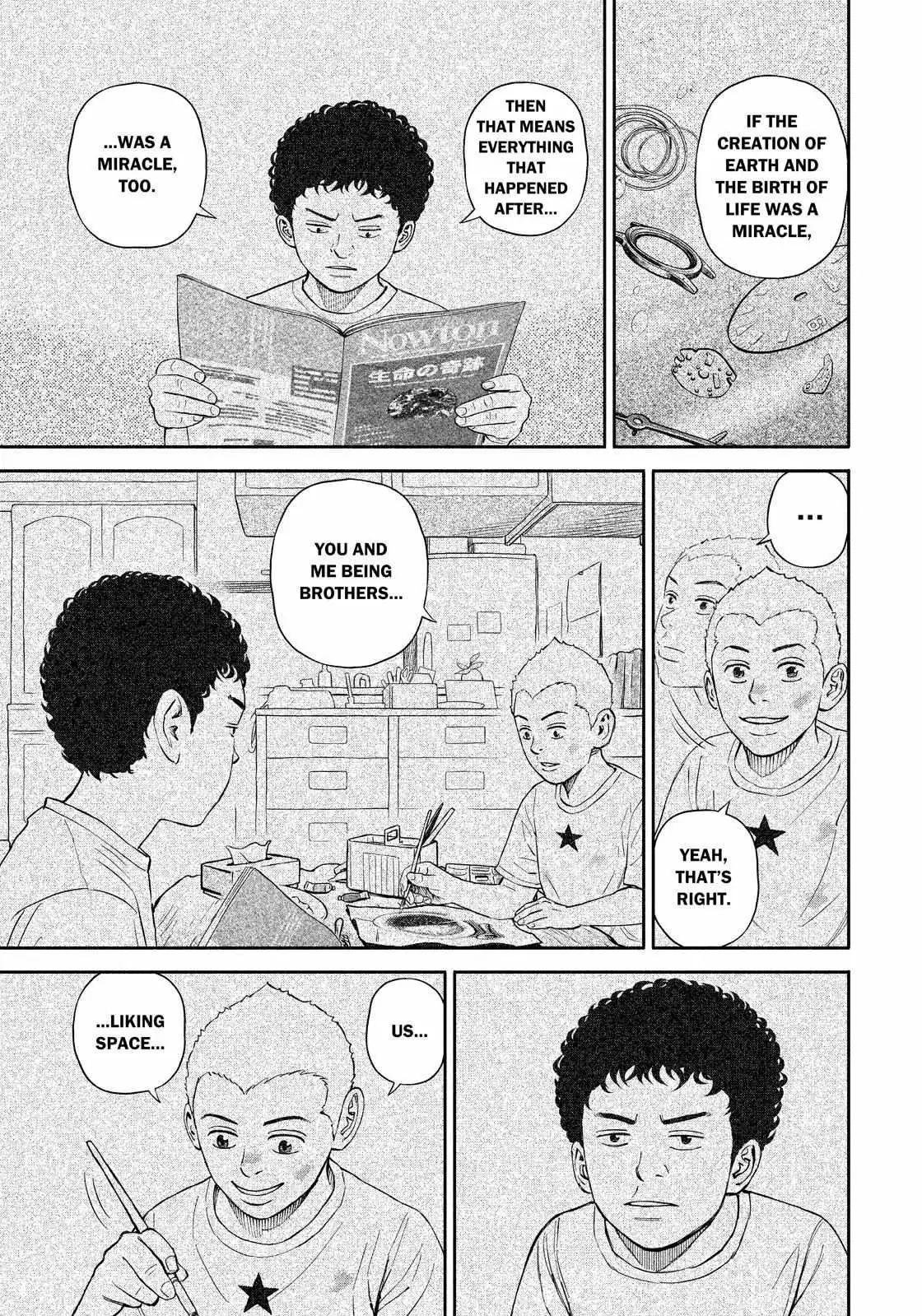 Read Uchuu Kyoudai chapter 375 image 14 on Lezhin