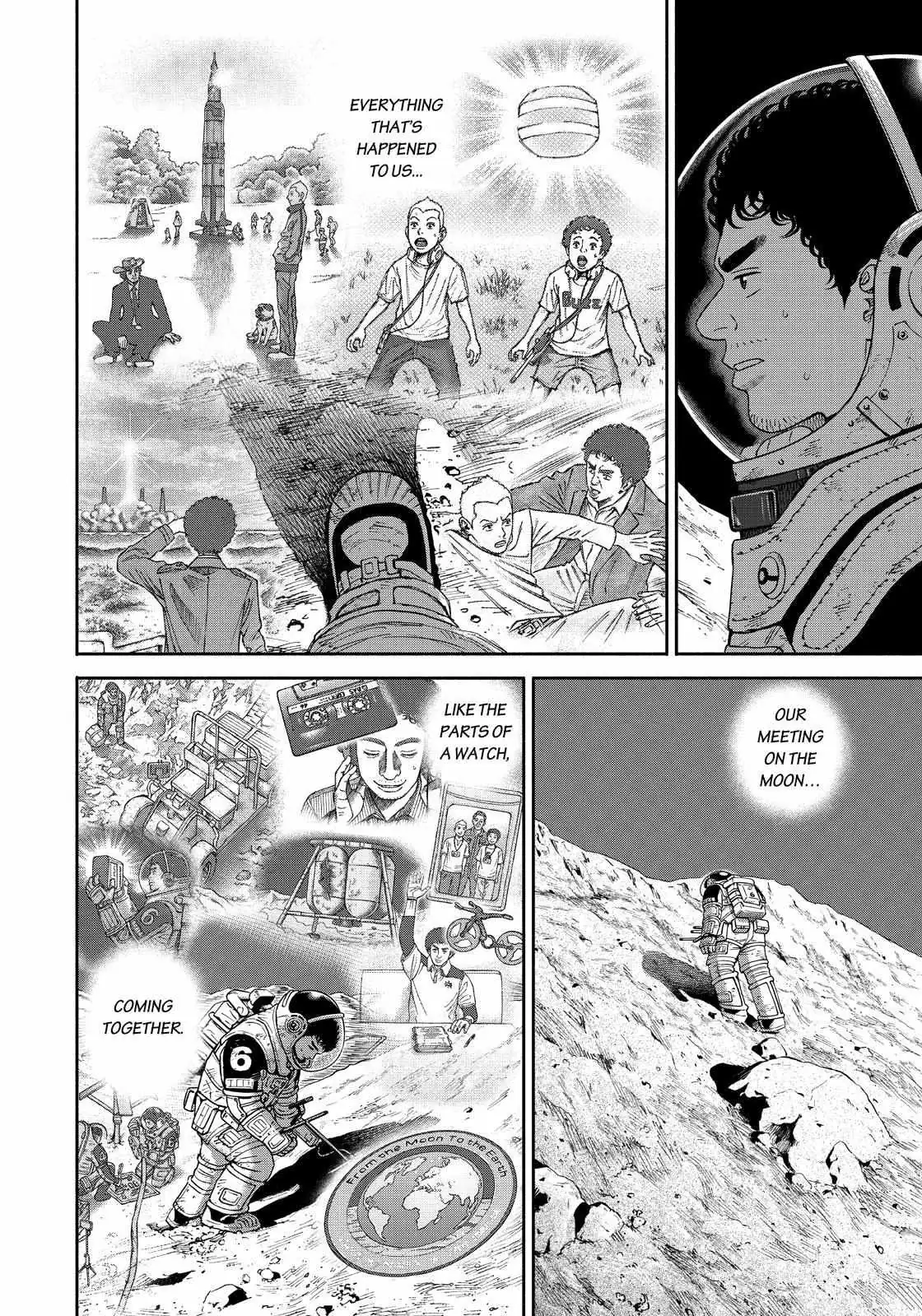 Read Uchuu Kyoudai chapter 375 image 15 on Lezhin