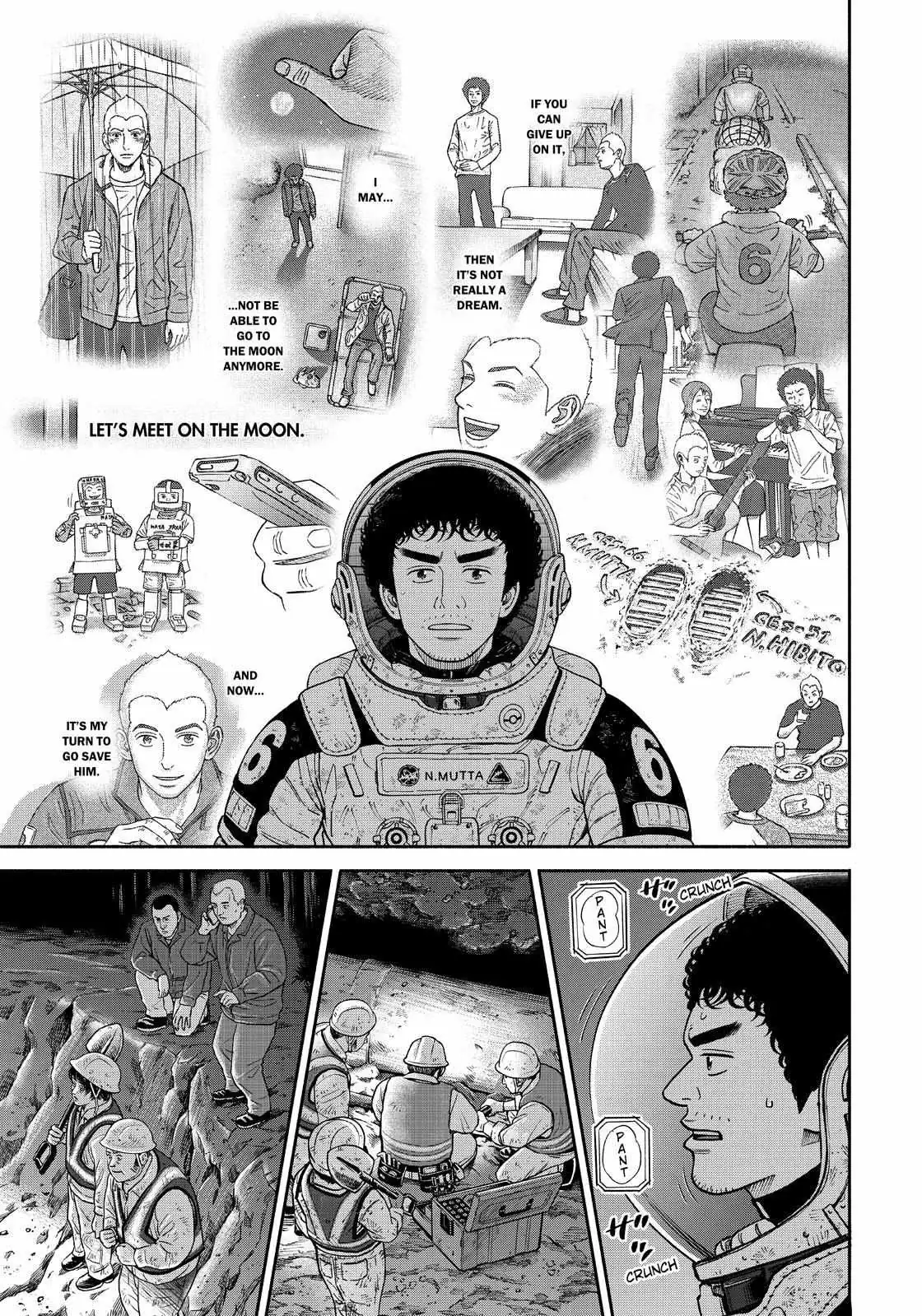Read Uchuu Kyoudai chapter 375 image 16 on Lezhin