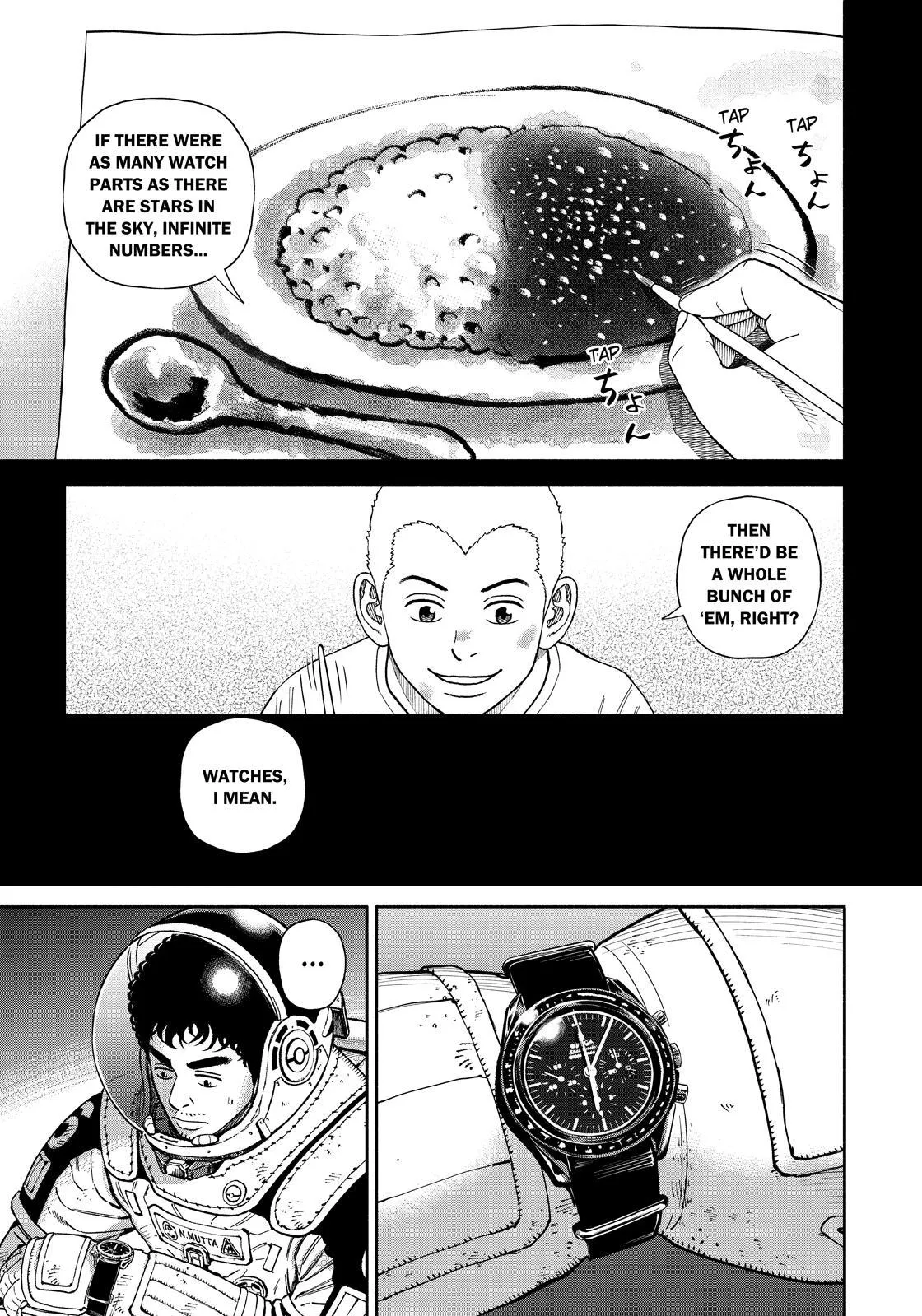 Read Uchuu Kyoudai chapter 375 image 2 on Lezhin