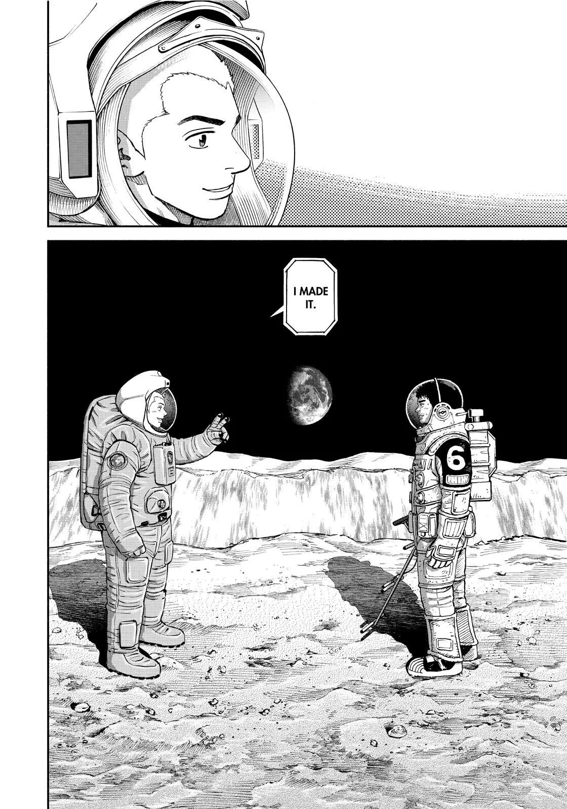 Read Uchuu Kyoudai chapter 375 image 23 on Lezhin