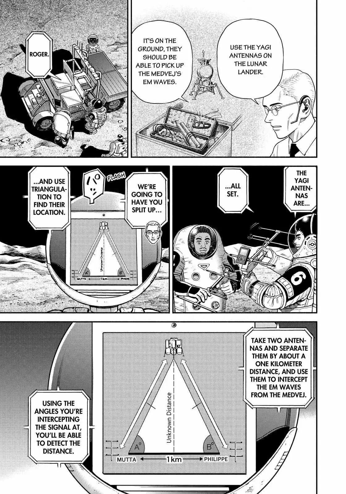 Read Uchuu Kyoudai chapter 375 image 4 on Lezhin