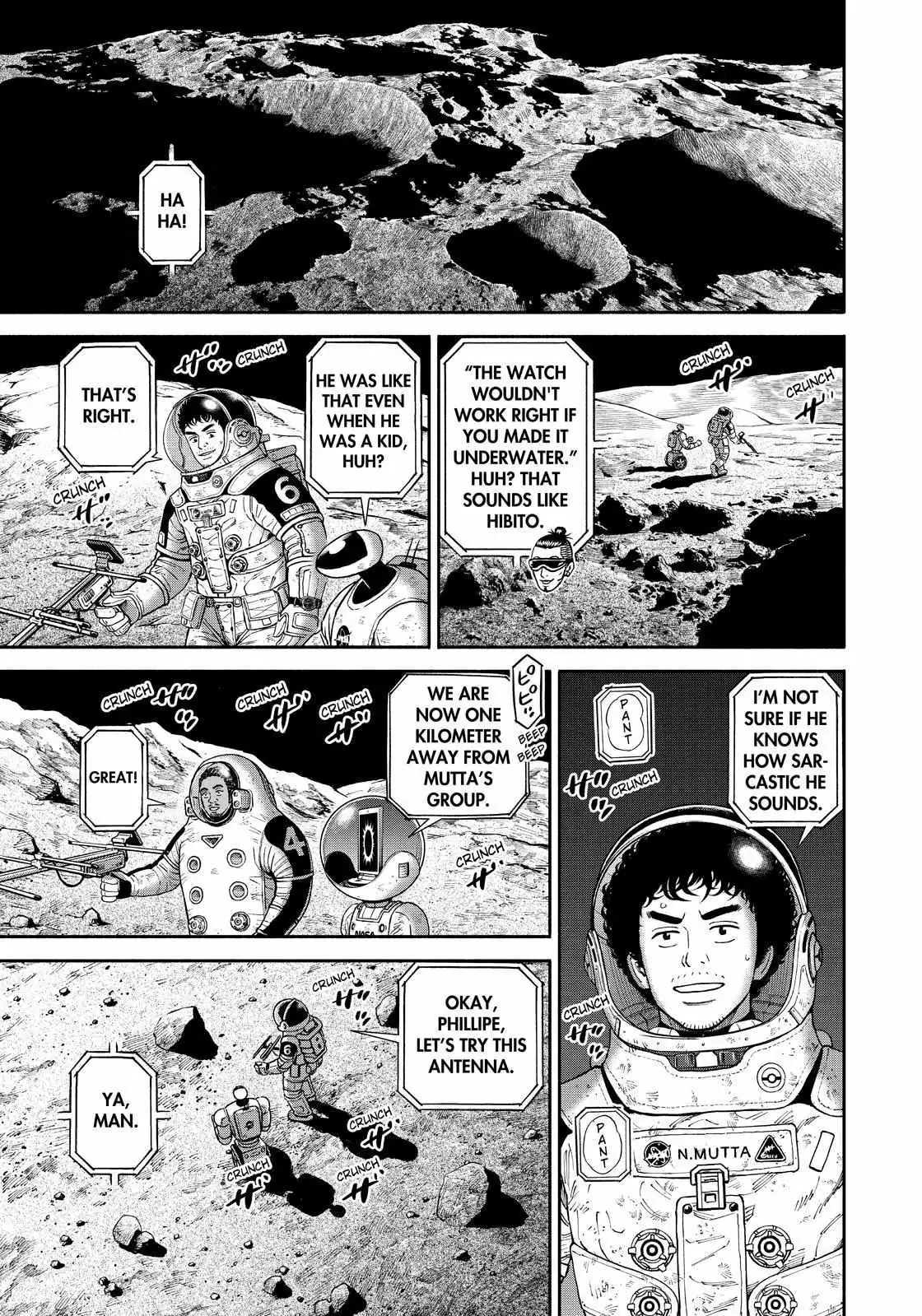 Read Uchuu Kyoudai chapter 375 image 8 on Lezhin