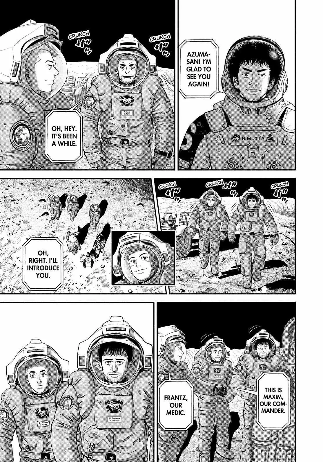 Read Uchuu Kyoudai chapter 376 image 10 on Lezhin