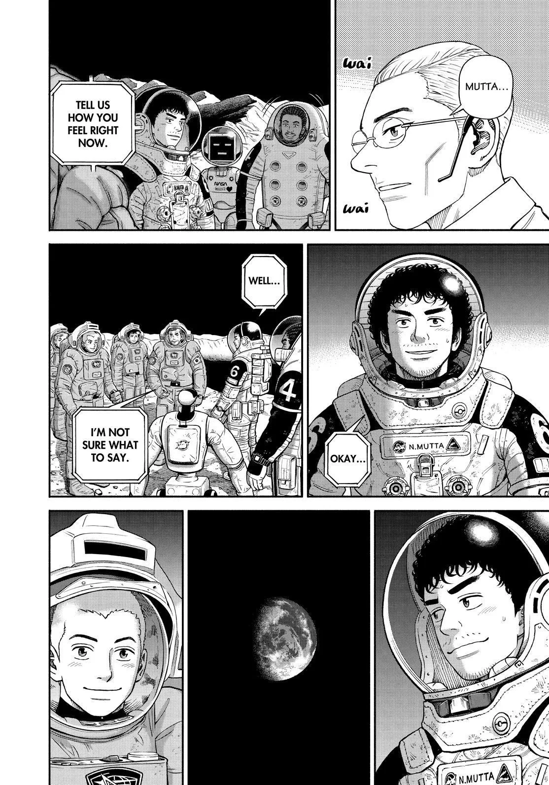 Read Uchuu Kyoudai chapter 376 image 13 on Lezhin
