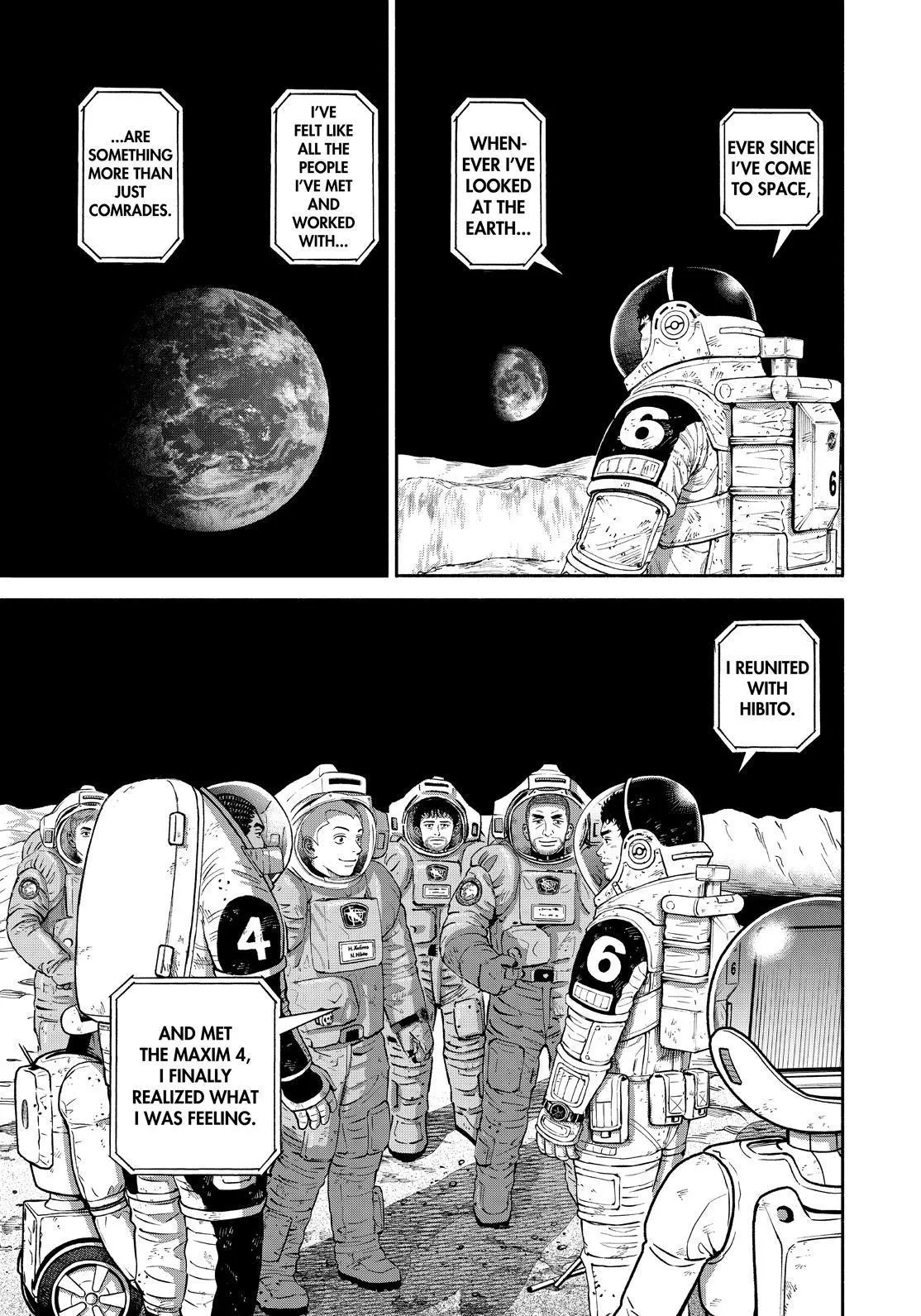 Read Uchuu Kyoudai chapter 376 image 14 on Lezhin