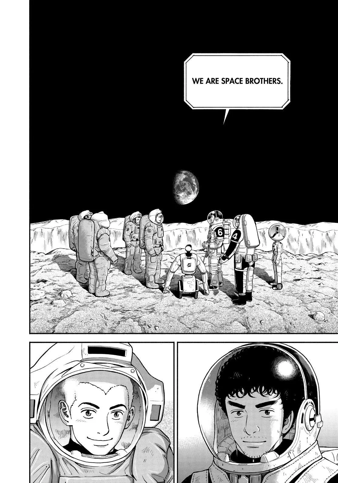 Read Uchuu Kyoudai chapter 376 image 15 on Lezhin