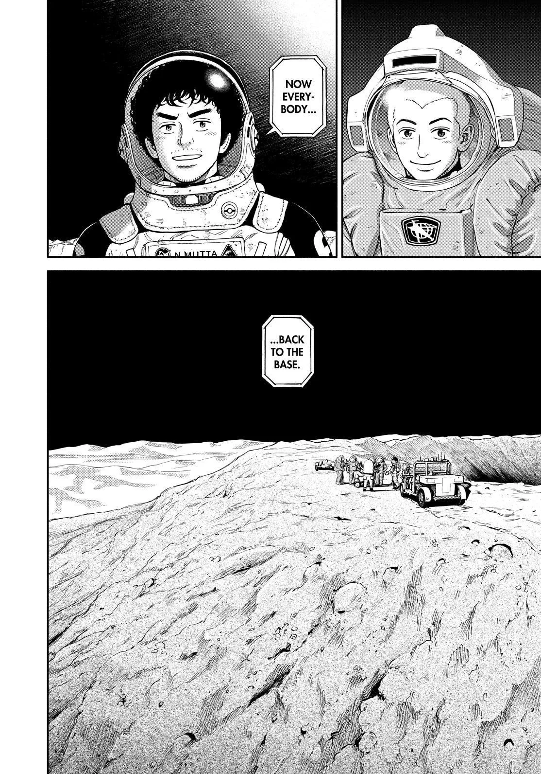 Read Uchuu Kyoudai chapter 376 image 19 on Lezhin
