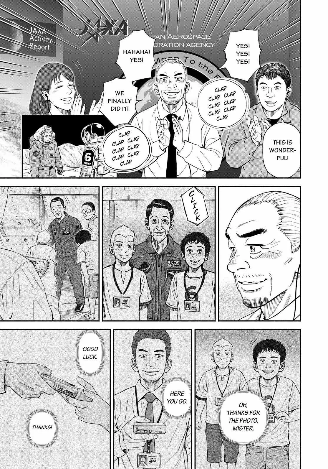 Read Uchuu Kyoudai chapter 376 image 6 on Lezhin