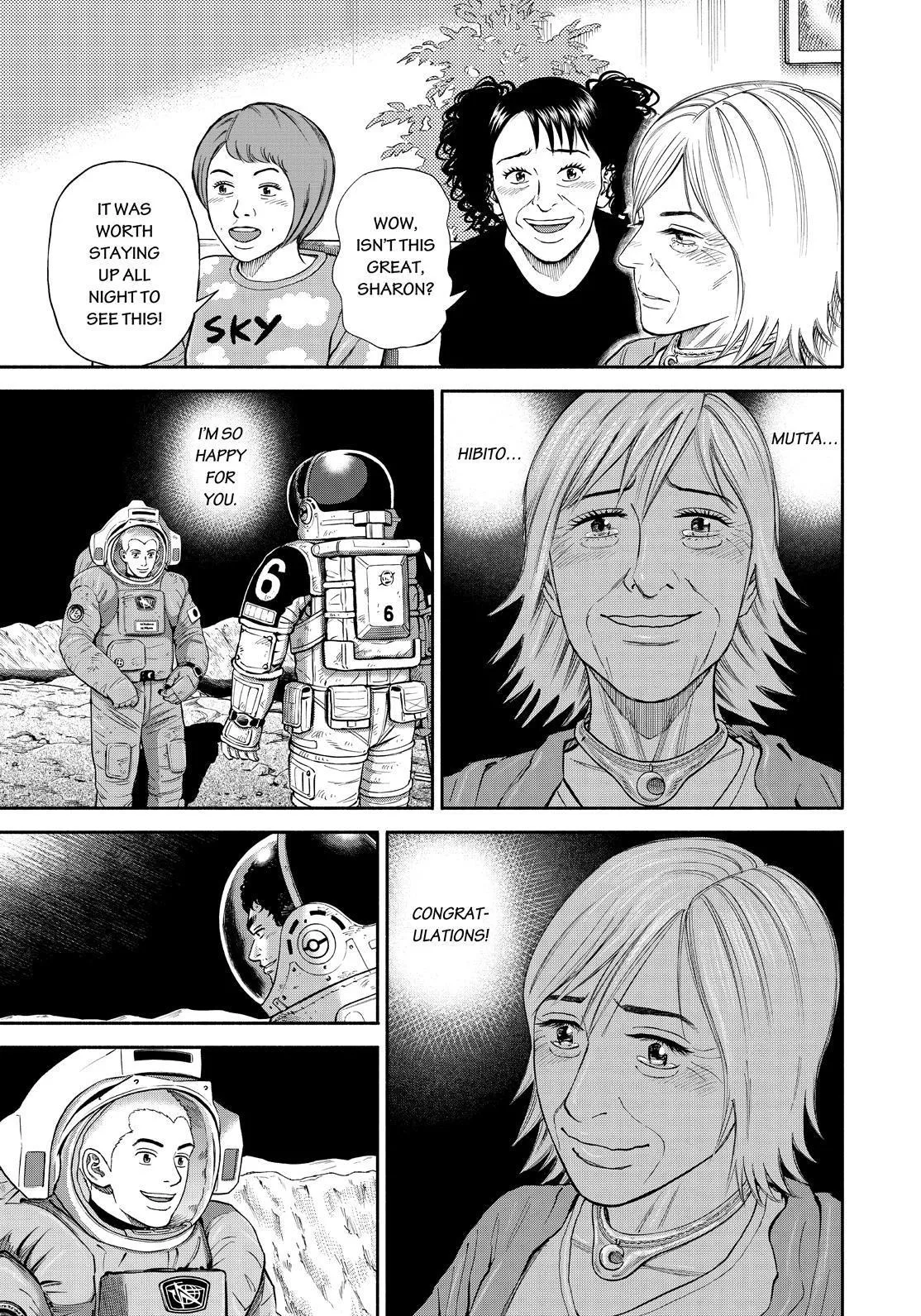 Read Uchuu Kyoudai chapter 376 image 8 on Lezhin