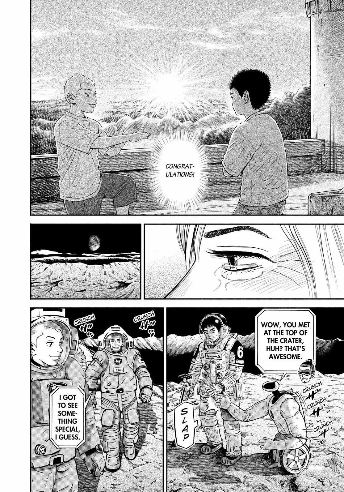 Read Uchuu Kyoudai chapter 376 image 9 on Lezhin