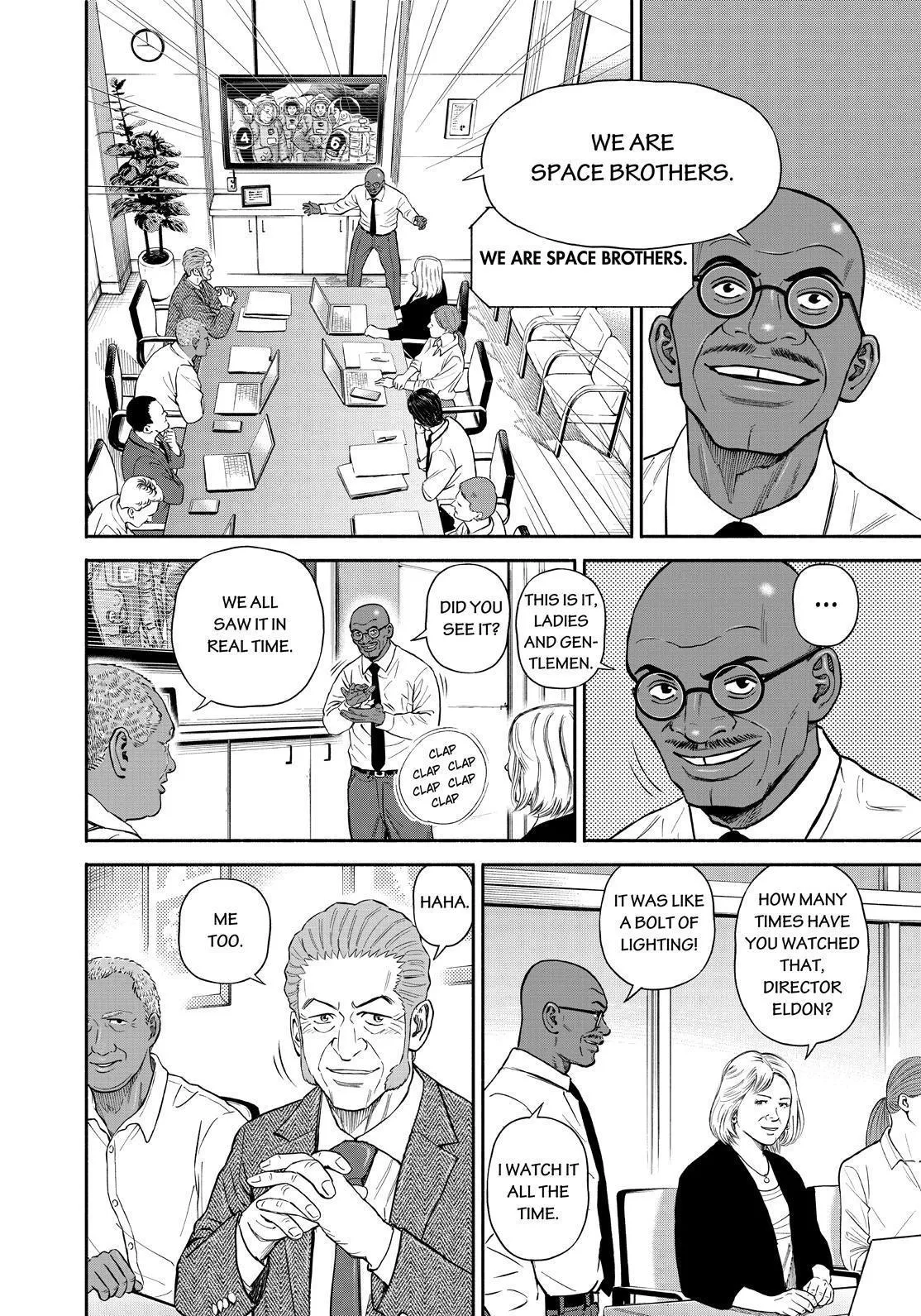 Read Uchuu Kyoudai chapter 378 image 1 on Lezhin