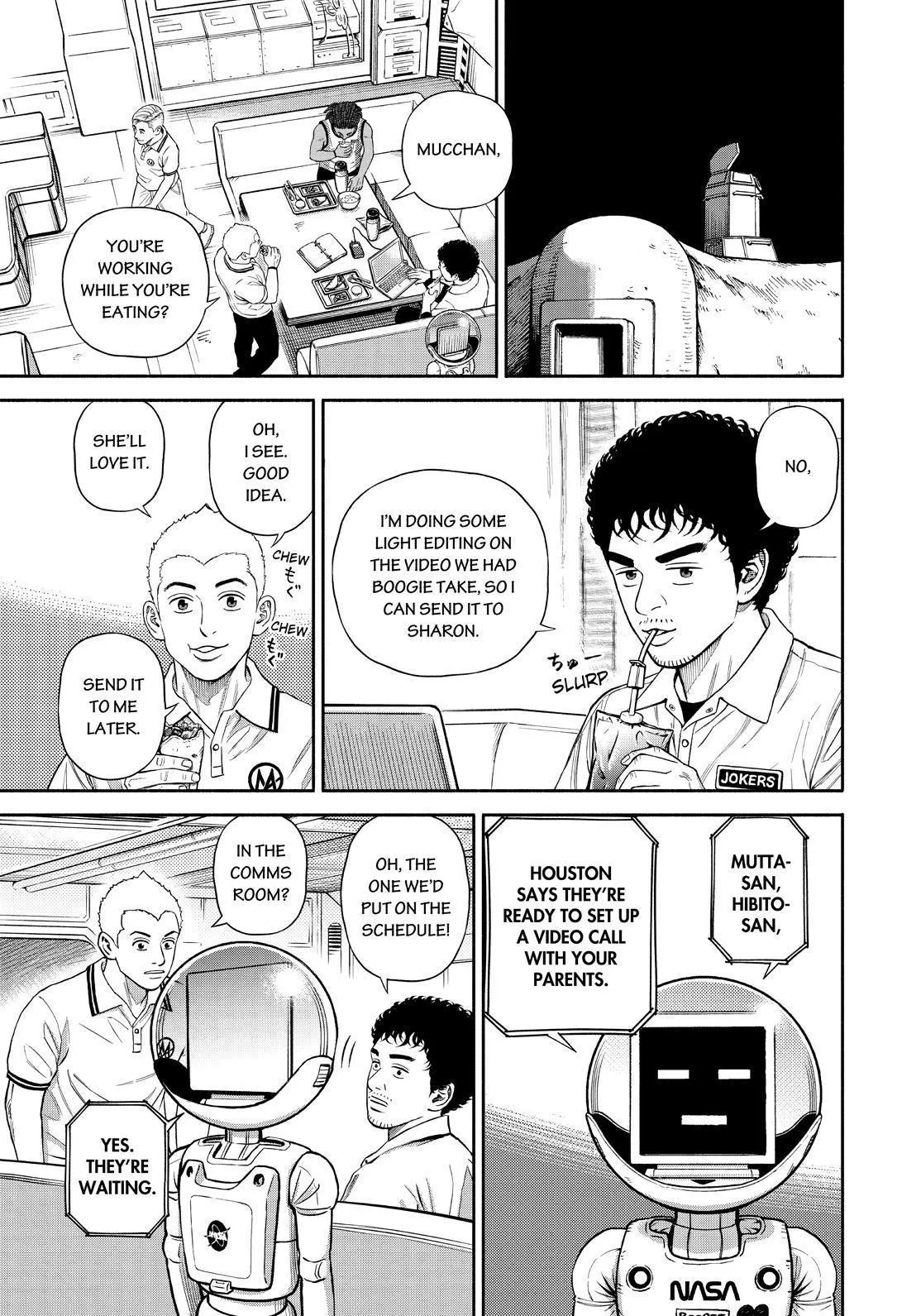 Read Uchuu Kyoudai chapter 378 image 18 on Lezhin