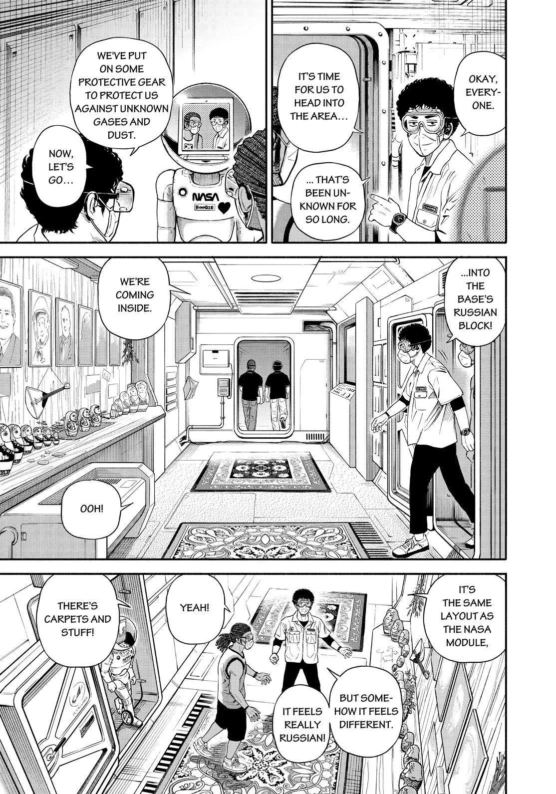 Read Uchuu Kyoudai chapter 378 image 8 on Lezhin