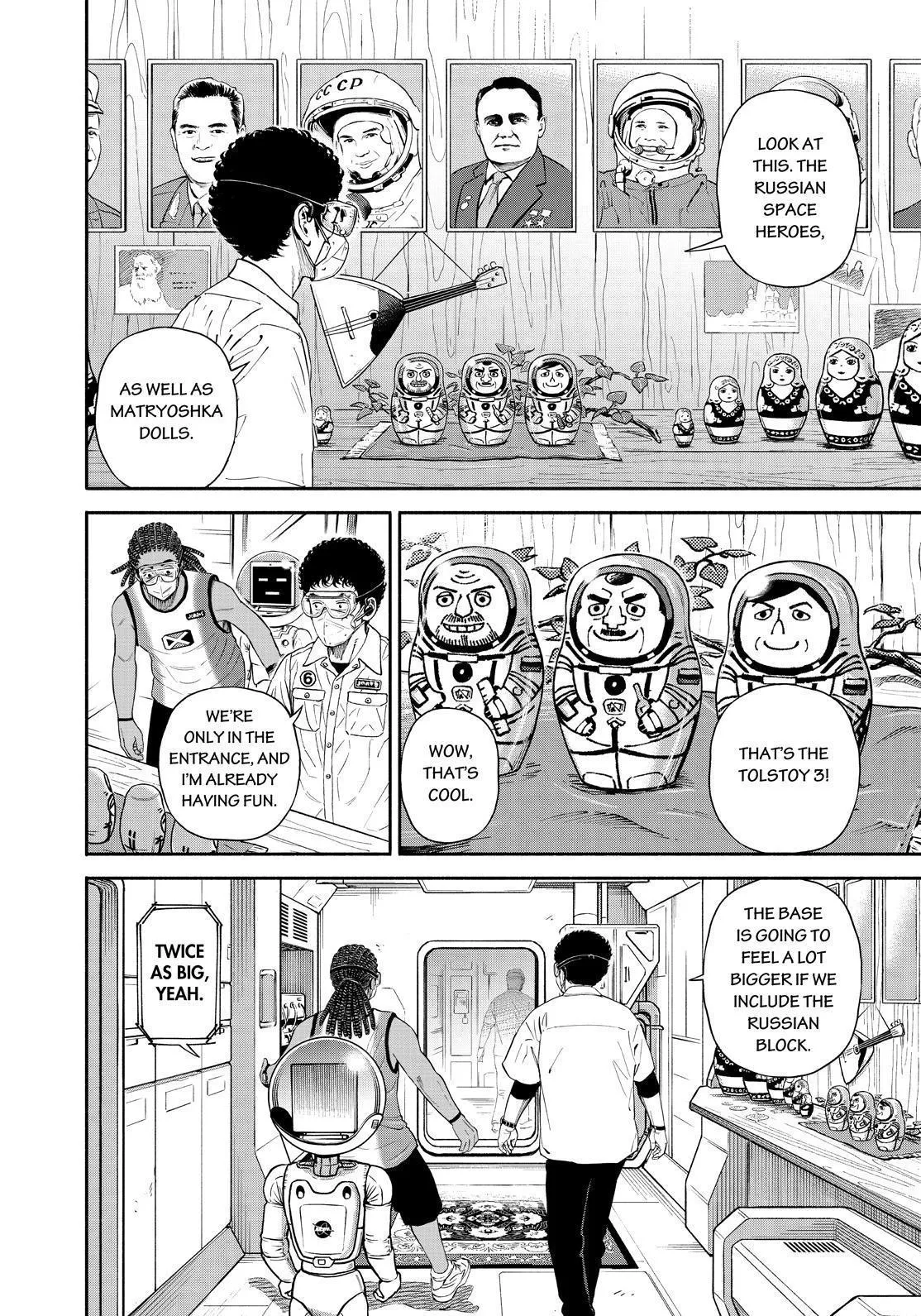 Read Uchuu Kyoudai chapter 378 image 9 on Lezhin