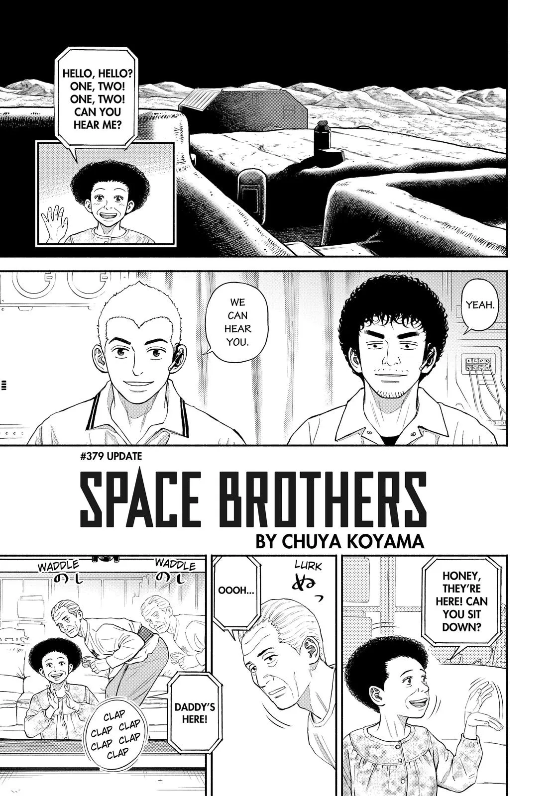 Read Uchuu Kyoudai chapter 379 image 1 on Lezhin