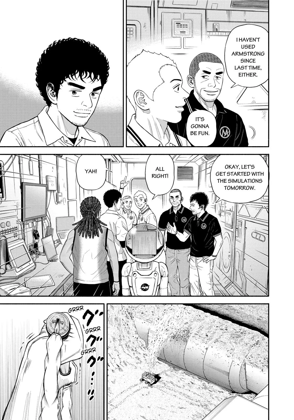 Read Uchuu Kyoudai chapter 379 image 15 on Lezhin