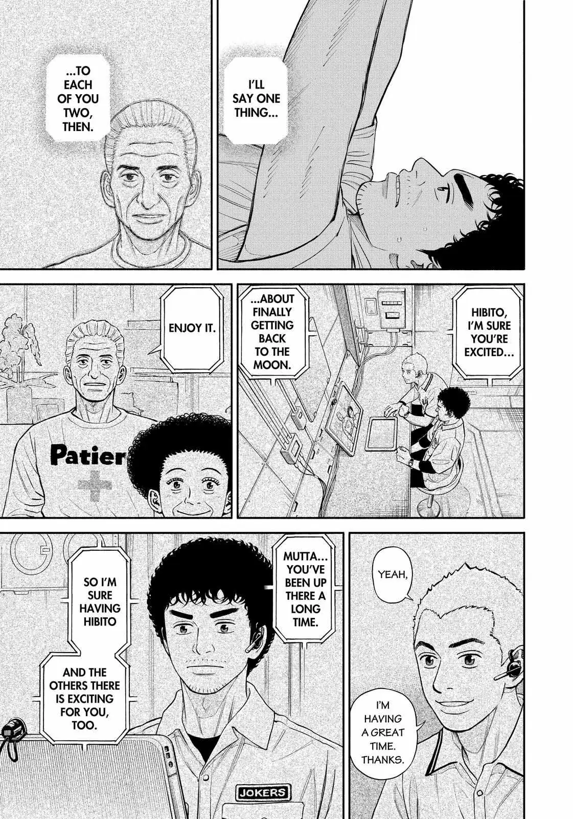 Read Uchuu Kyoudai chapter 379 image 17 on Lezhin