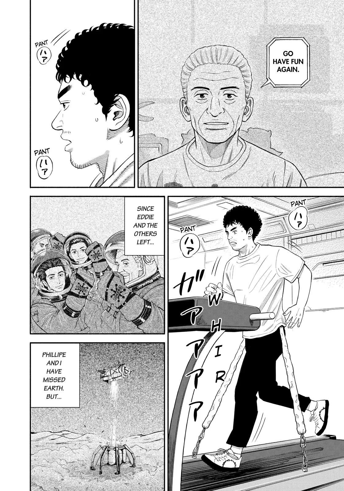 Read Uchuu Kyoudai chapter 379 image 18 on Lezhin