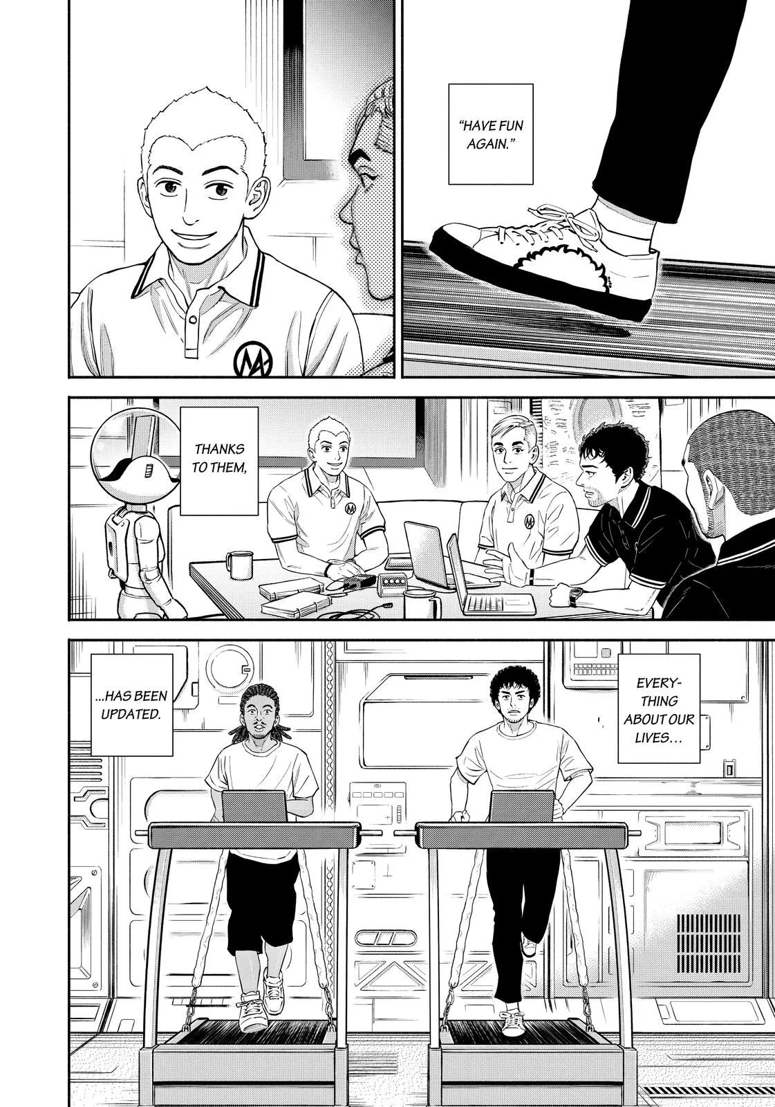 Read Uchuu Kyoudai chapter 379 image 20 on Lezhin