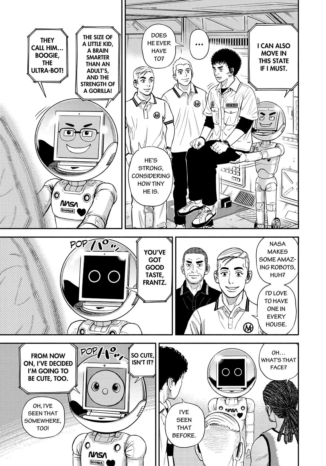 Read Uchuu Kyoudai chapter 379 image 9 on Lezhin