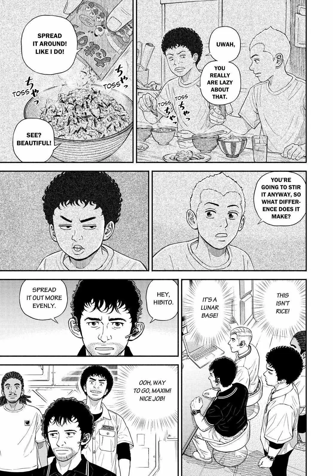Read Uchuu Kyoudai chapter 380 image 12 on Lezhin