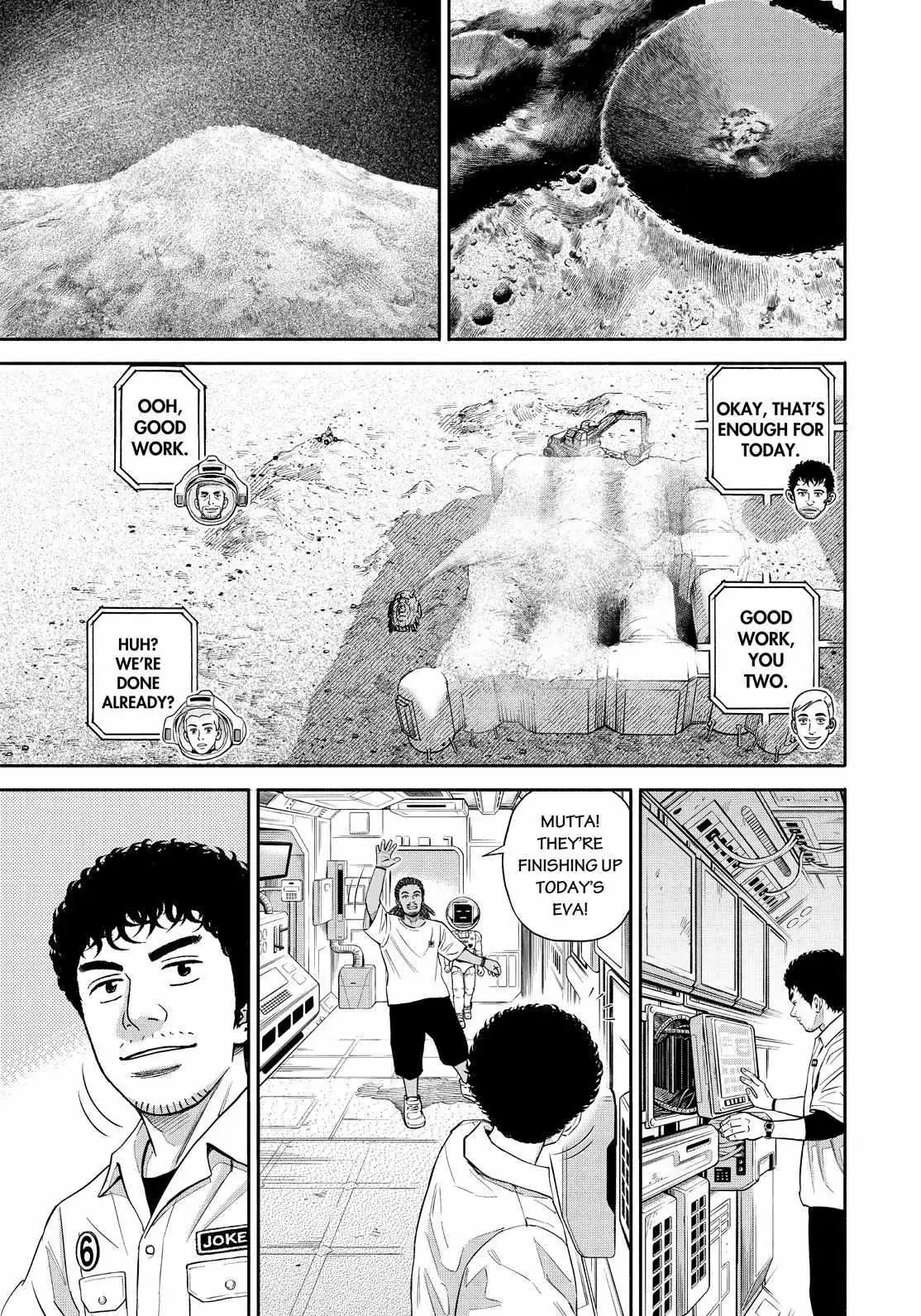 Read Uchuu Kyoudai chapter 380 image 16 on Lezhin