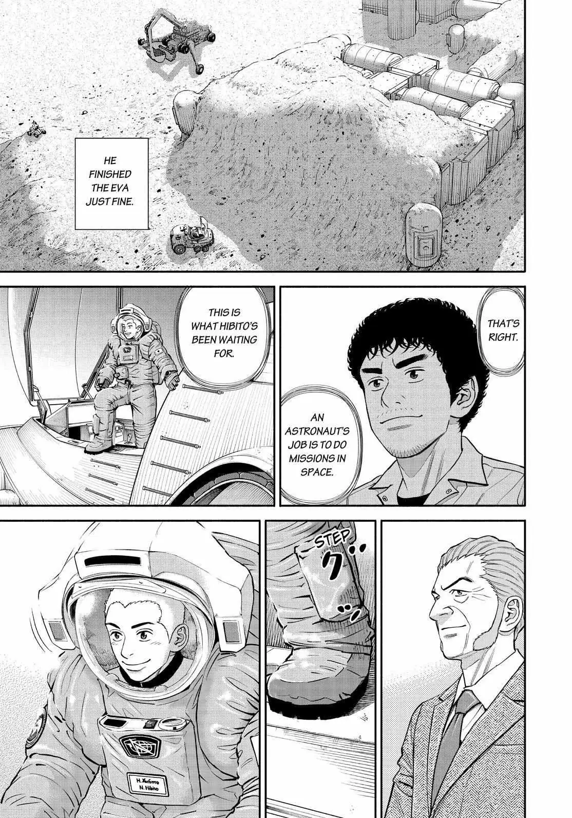 Read Uchuu Kyoudai chapter 380 image 18 on Lezhin