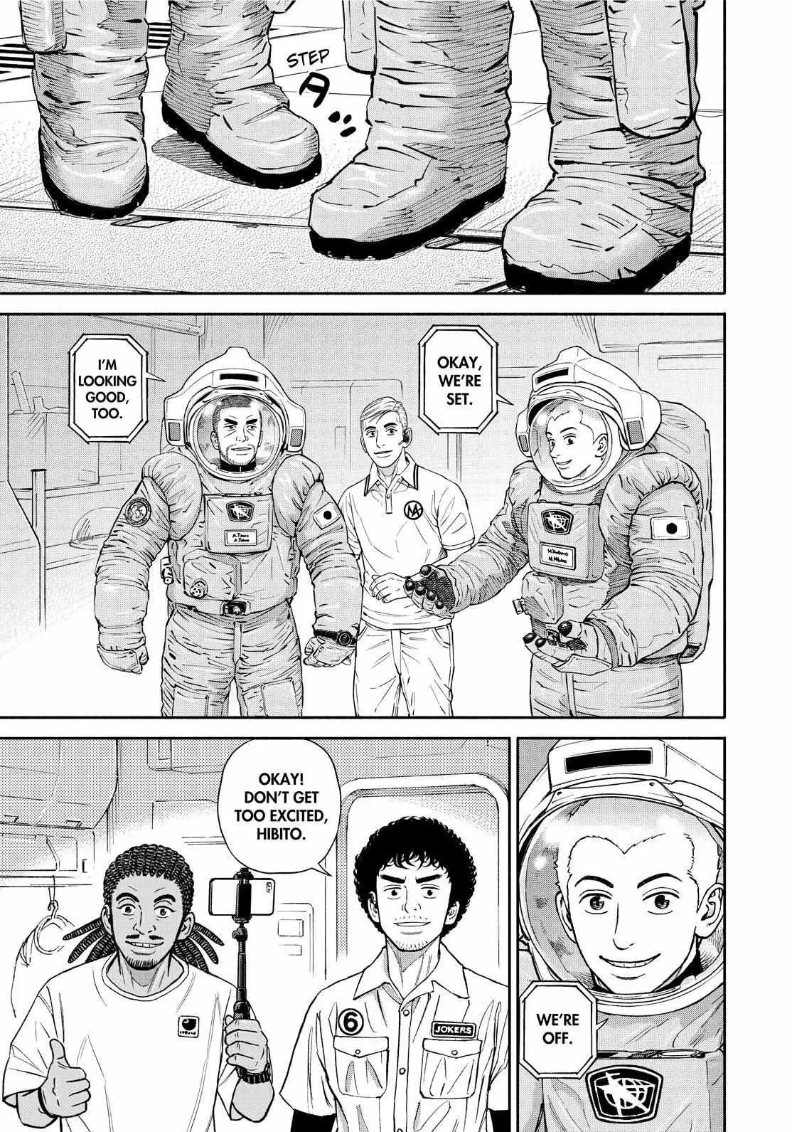 Read Uchuu Kyoudai chapter 380 image 6 on Lezhin