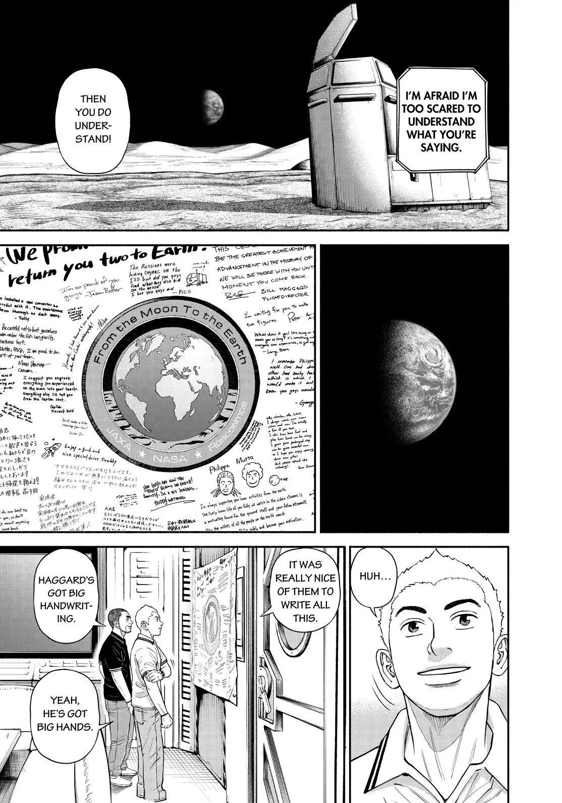 Read Uchuu Kyoudai chapter 381 image 4 on Lezhin