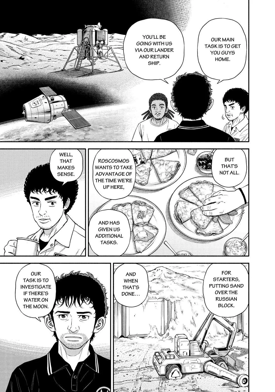 Read Uchuu Kyoudai chapter 381 image 8 on Lezhin